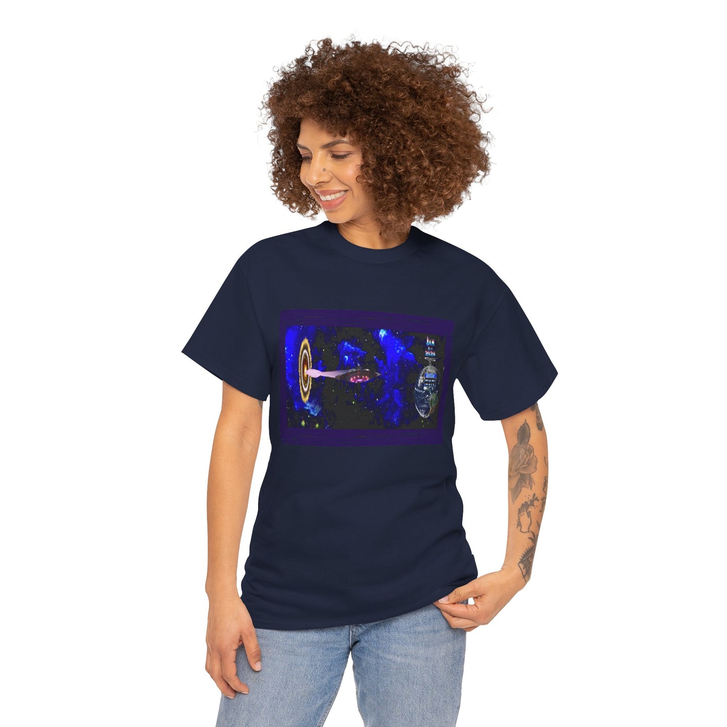 Miami Alien Mall 1 - Unisex Heavy Cotton Tee