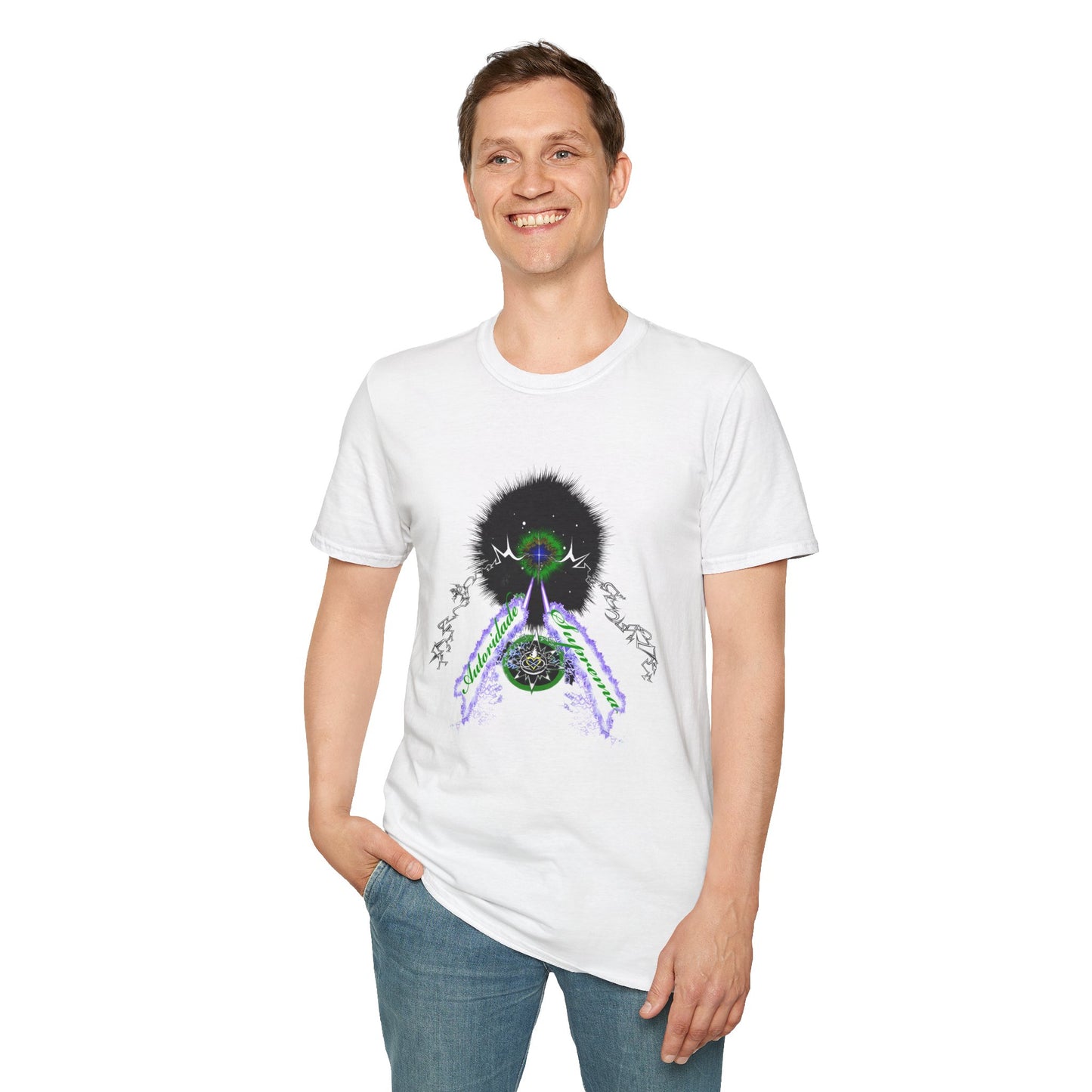 Autoridade Suprema- Portuguese - Unisex Softstyle T-Shirt