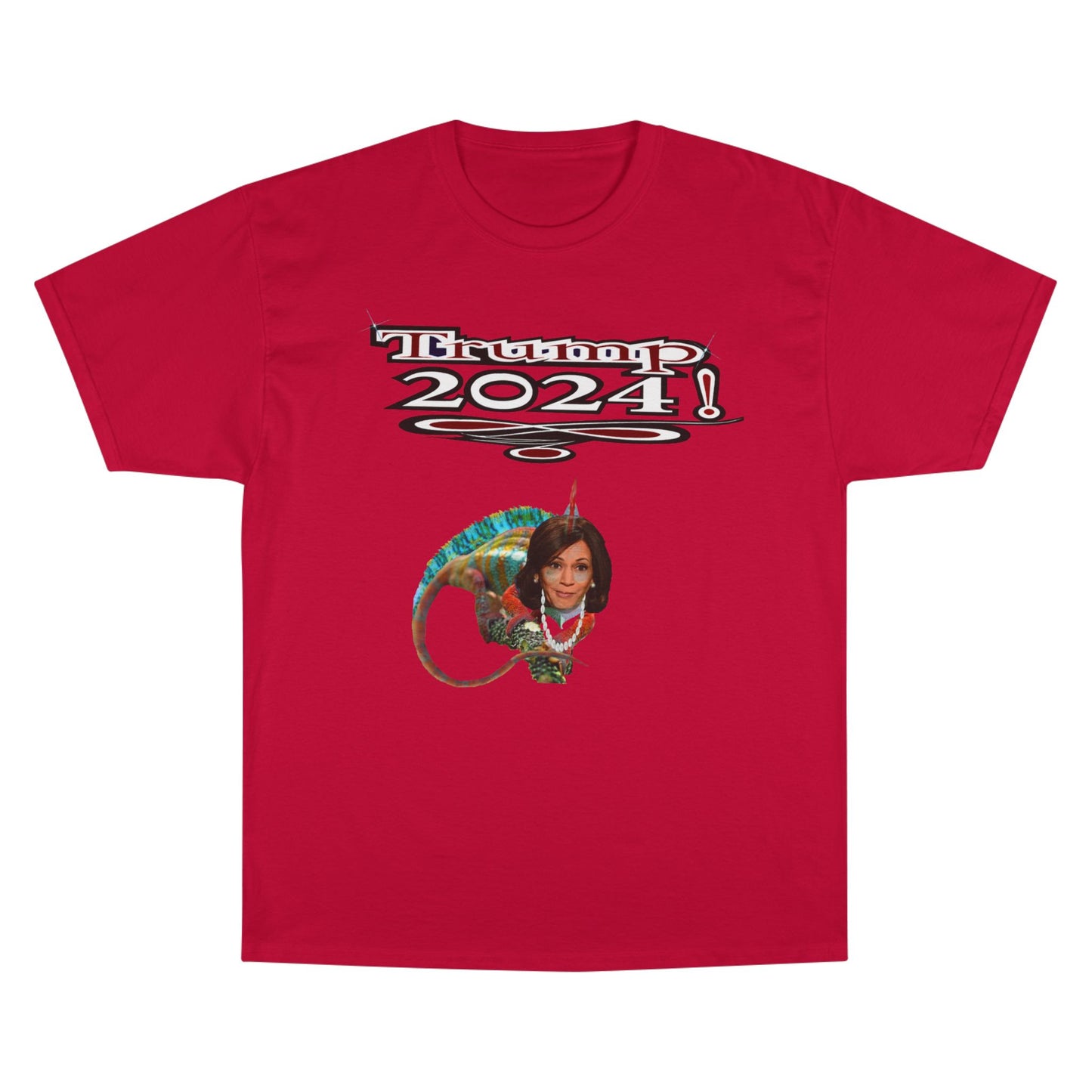 Trump Kamala Chameleon - Champion T-Shirt