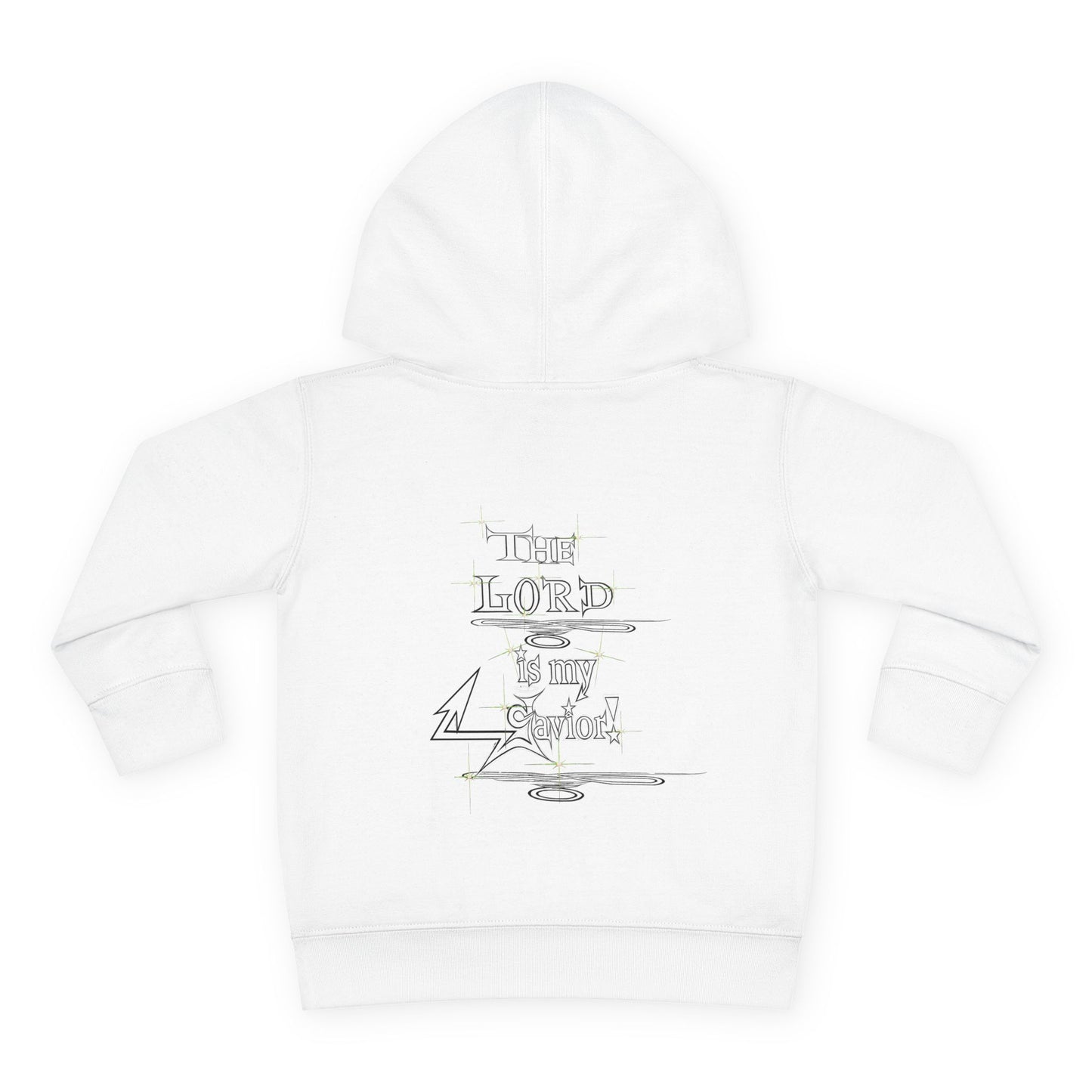 Copy of Supreme Authority The Lord Is My Savior -Toddler Pullover Fleece Hoodie