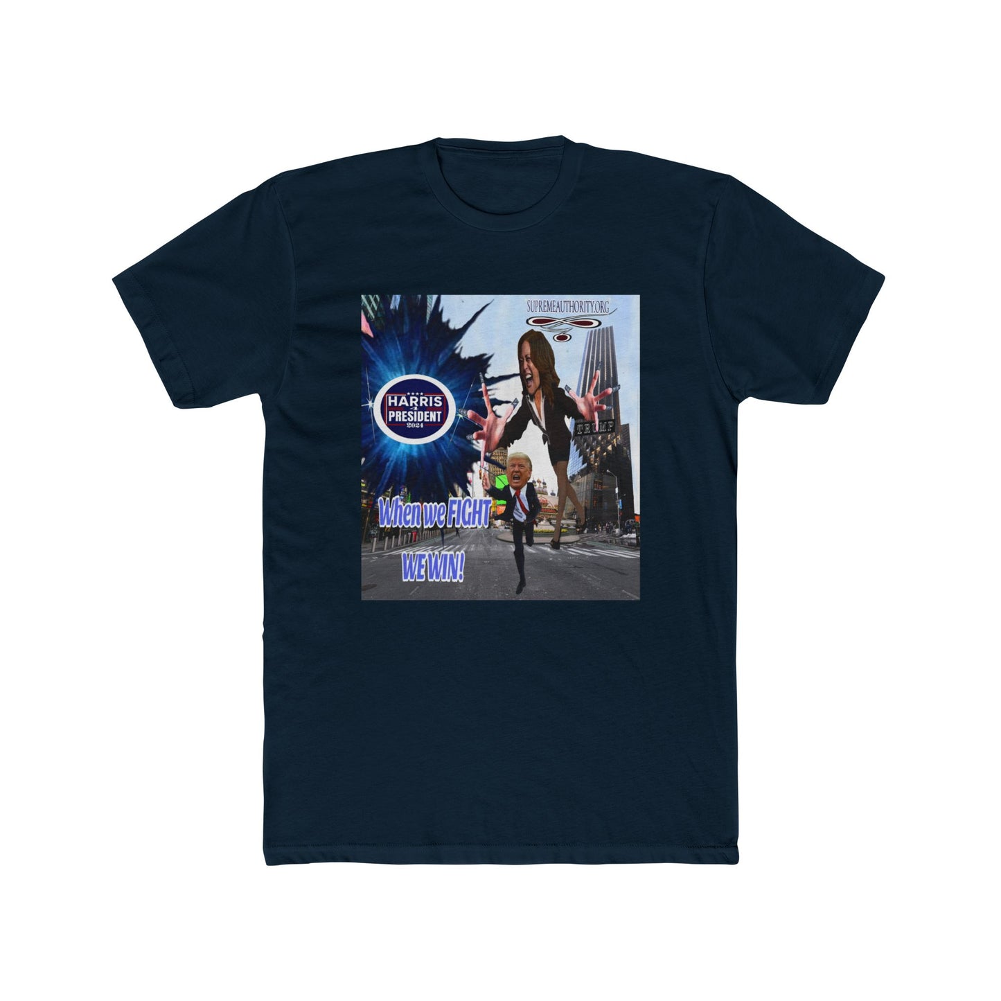 Kamala Giant 2 - Unisex Cotton Crew Tee