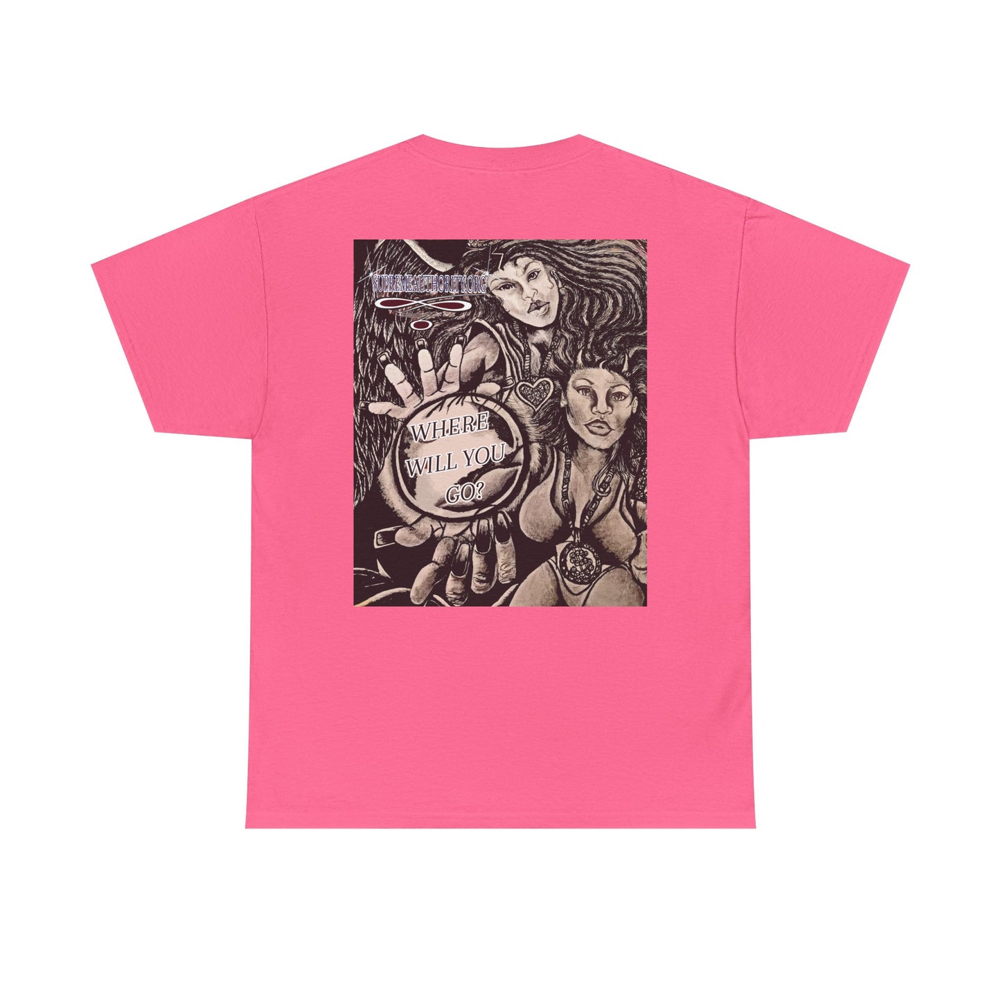Supreme Authority " Where Will You Go? " Chic Artistic Tee: Fashion for Creatives, Streetwear Style, Unique Gift, Artist Merch, Casual Statement Shirt