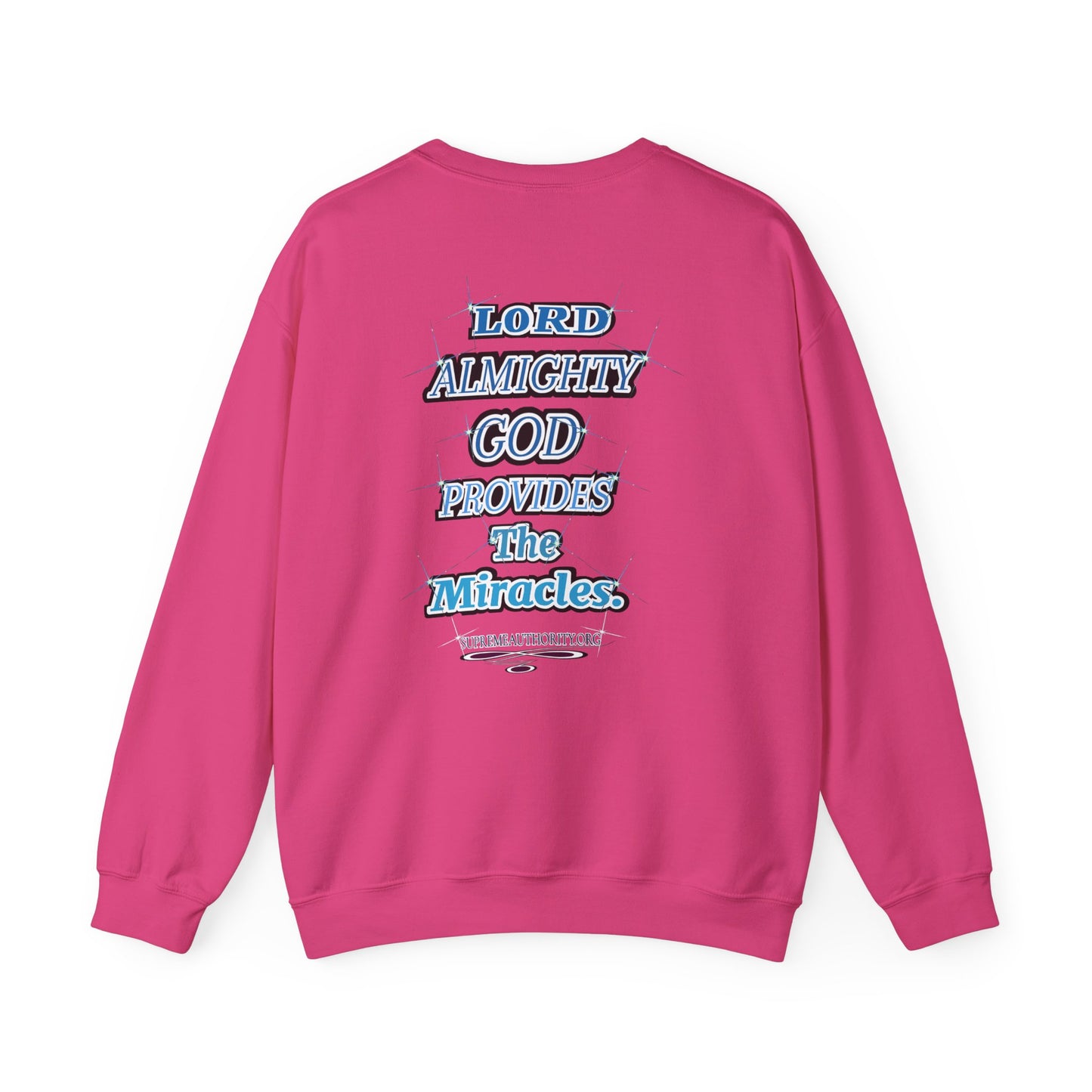 Spiritual Miracle for Pastors Supreme Authority - Unisex Heavy Blend™ Crewneck Sweatshirt