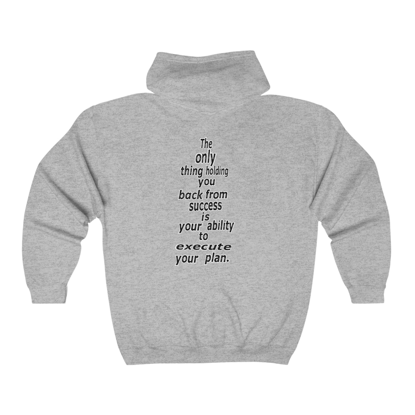 Copy of Million Dollar Mentality 2 -Unisex Heavy Blend™ Full Zip Hooded Sweatshirt