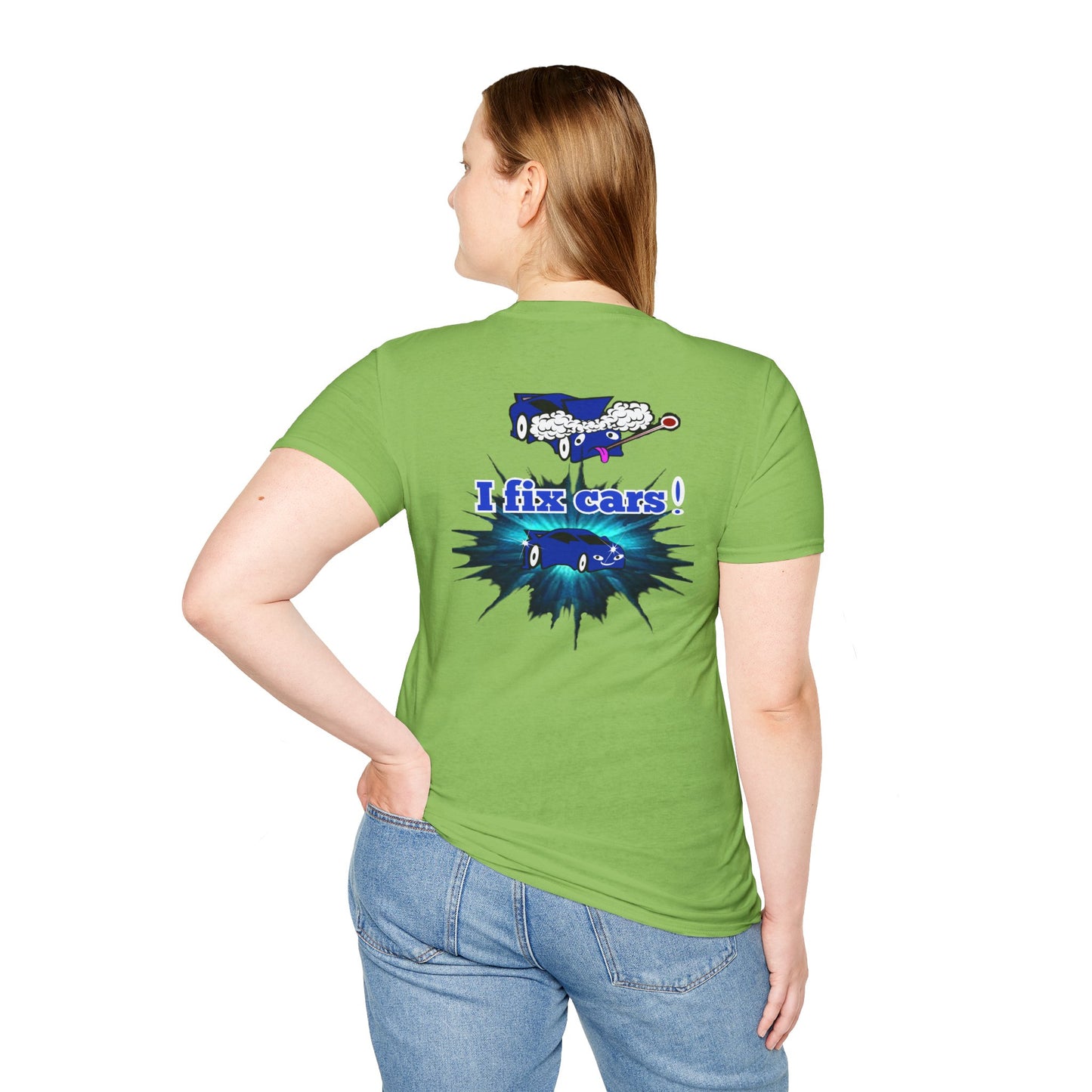 I fix cars! - Unisex Softstyle T-Shirt