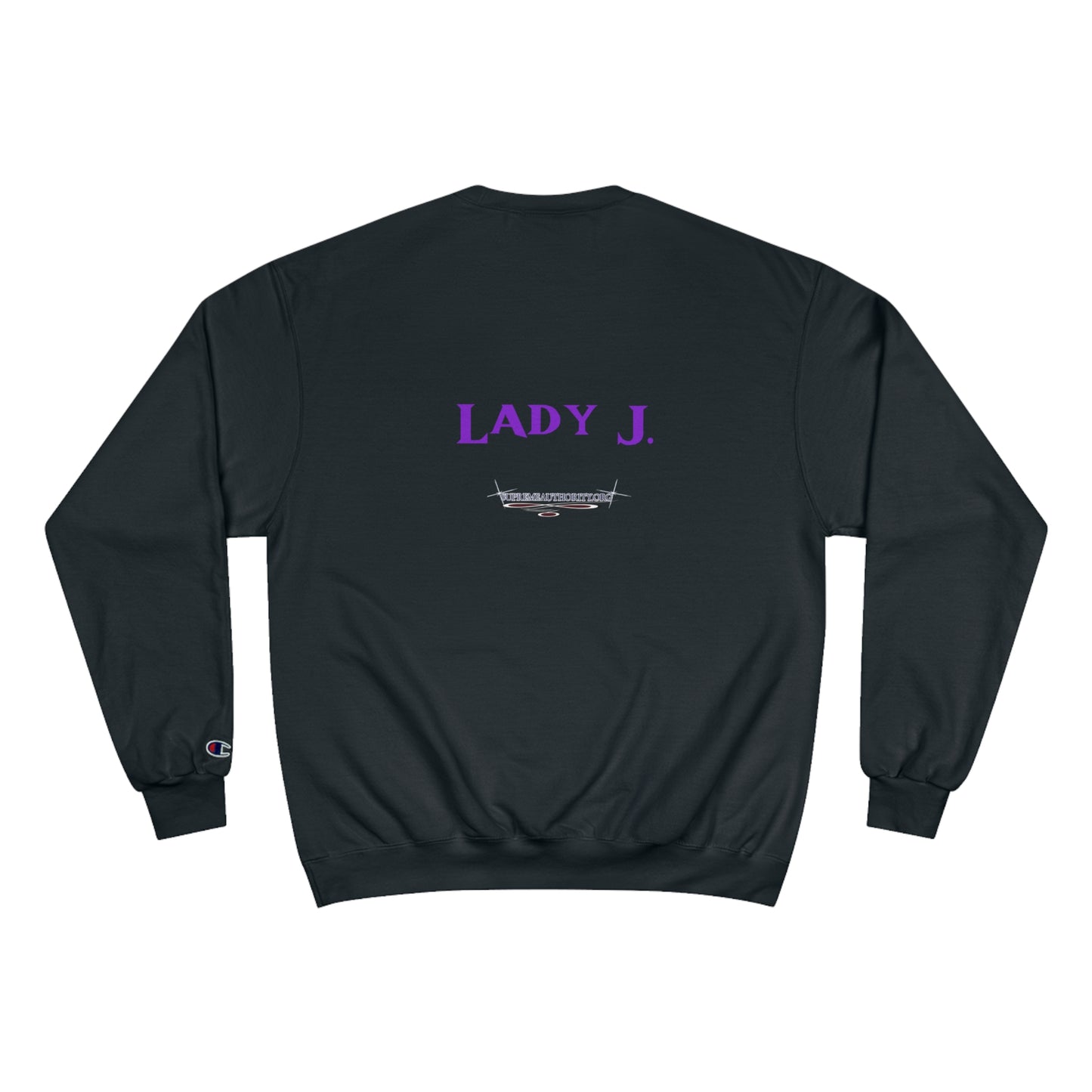 YAHUAH CREATOR - Lady J - custom - Champion Sweatshirt