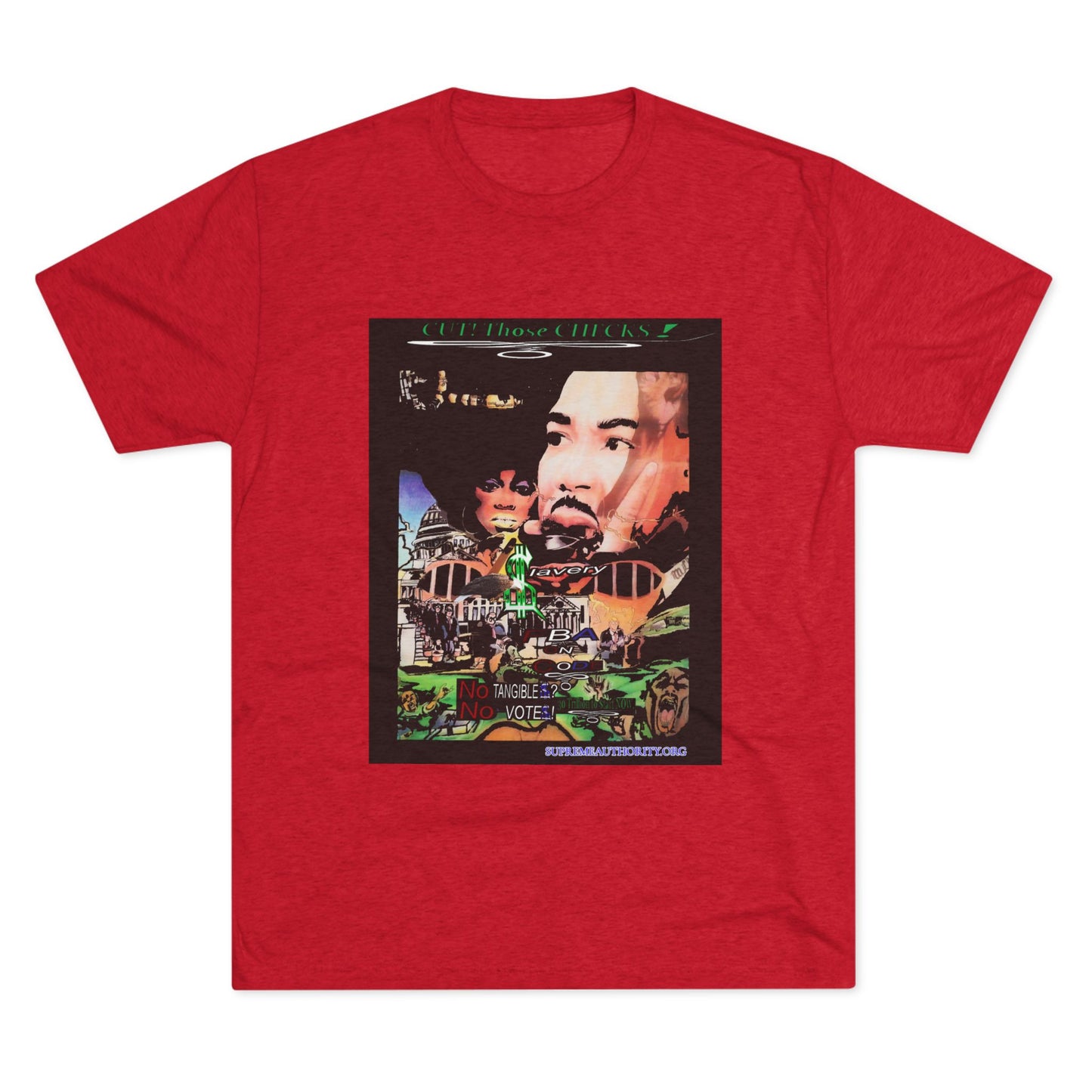 FBA On Code 1 -Unisex Tri-Blend Crew Tee