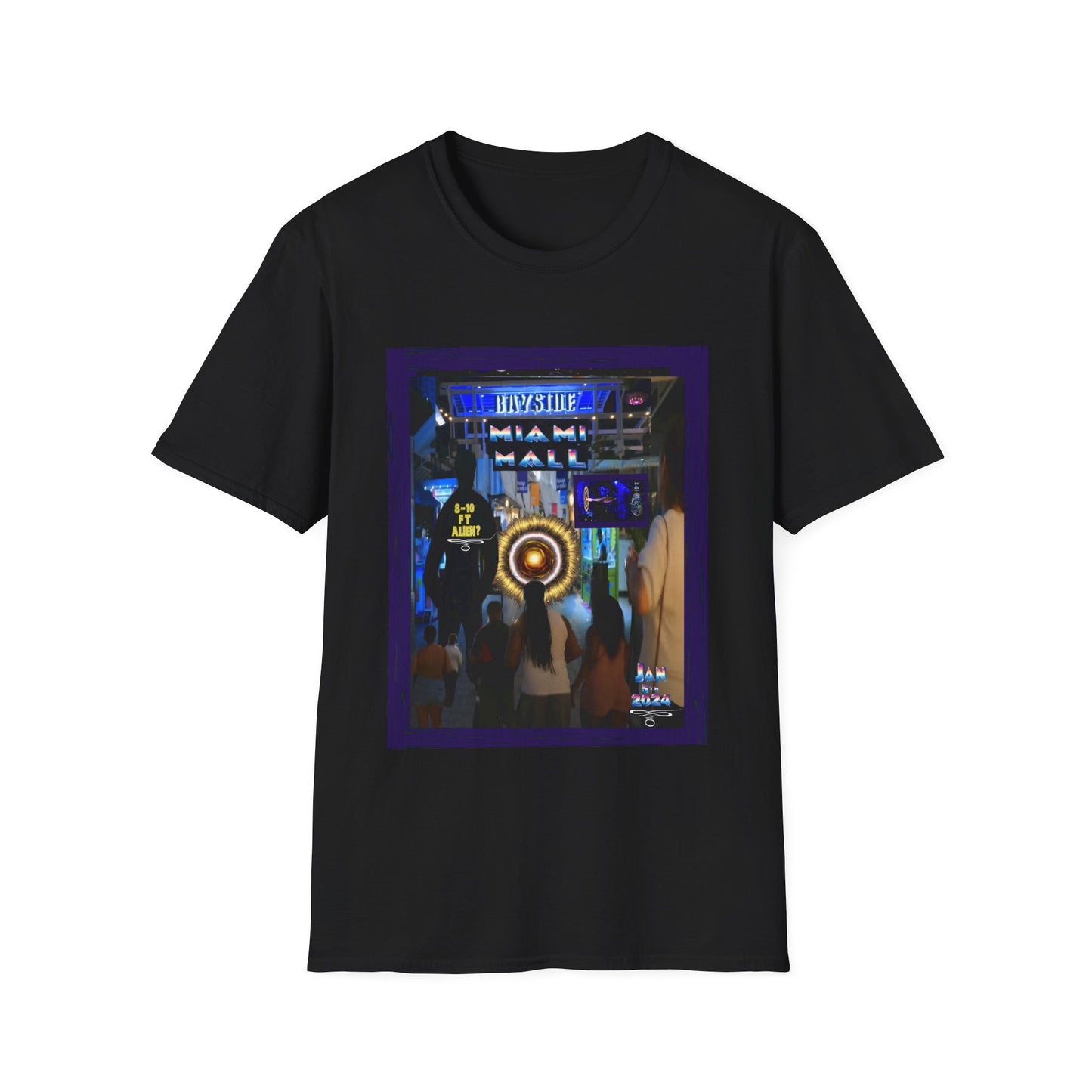 Miami Alien Mall 2 - Unisex Softstyle T-Shirt