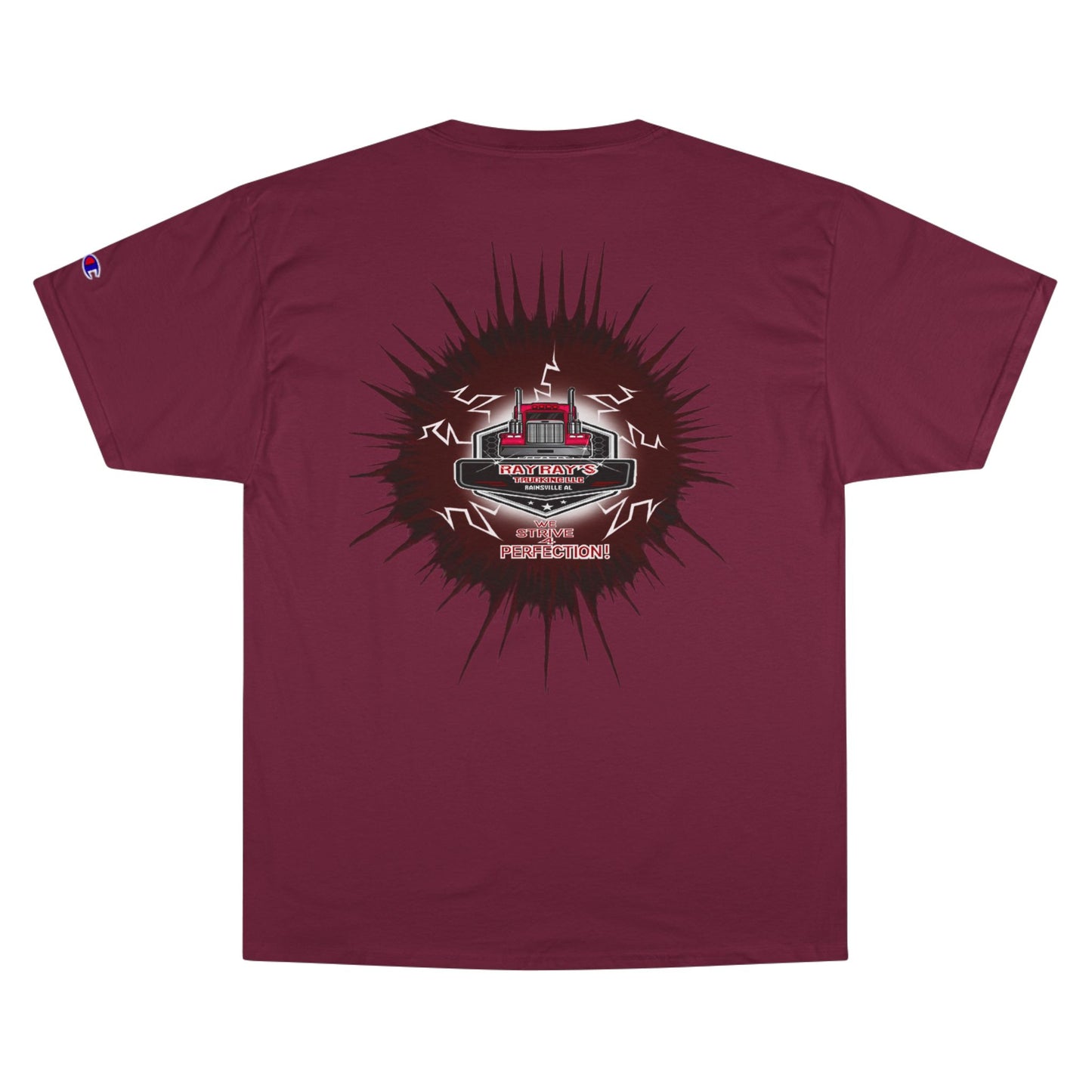 Ray Rays Trucking LLC Lightning - Champion T-Shirt