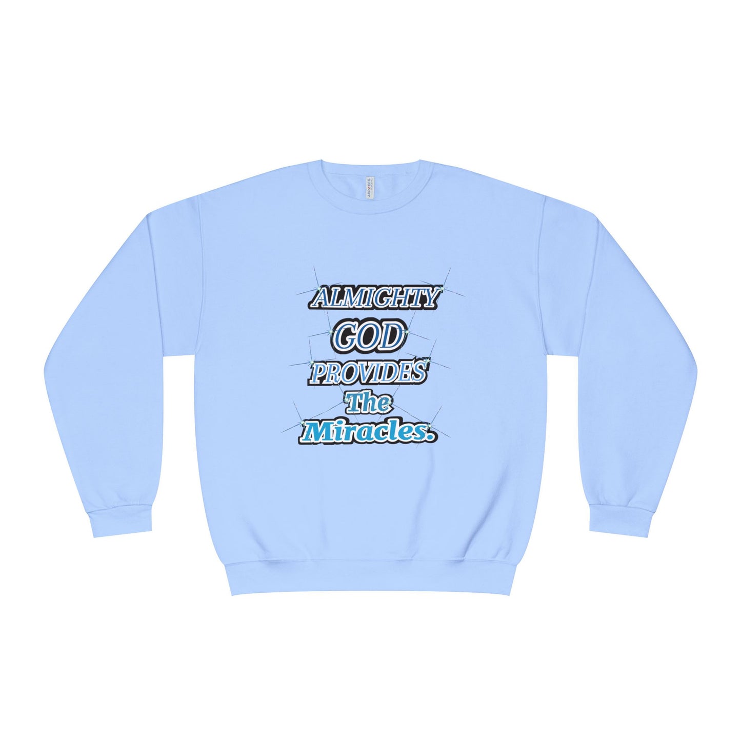 spiritual miracle for Pastors - front Unisex NuBlend® Crewneck Sweatshirt