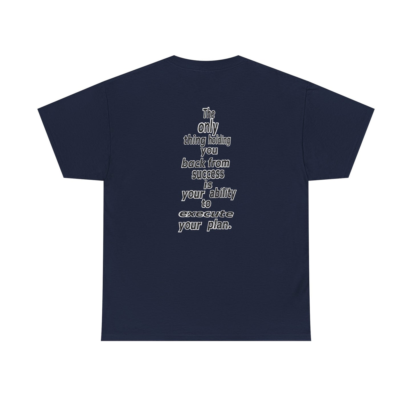 Copy of Million Dollar Mentality 2 w/ Life Hack Unisex Heavy Cotton Tee