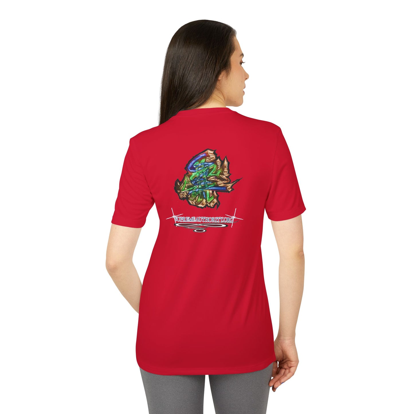 Stack-lanta! Get Money! Graffiti Remix! Supreme Authority - adidas Unisex Sport T-shirt