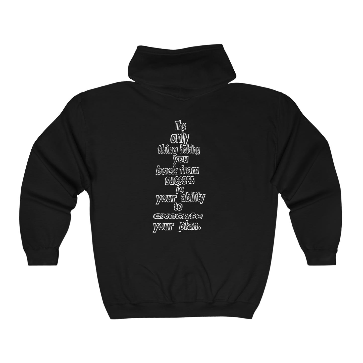 Million Dollar Mentality 2 -Unisex Heavy Blend™ Full Zip Hooded Sweatshirt