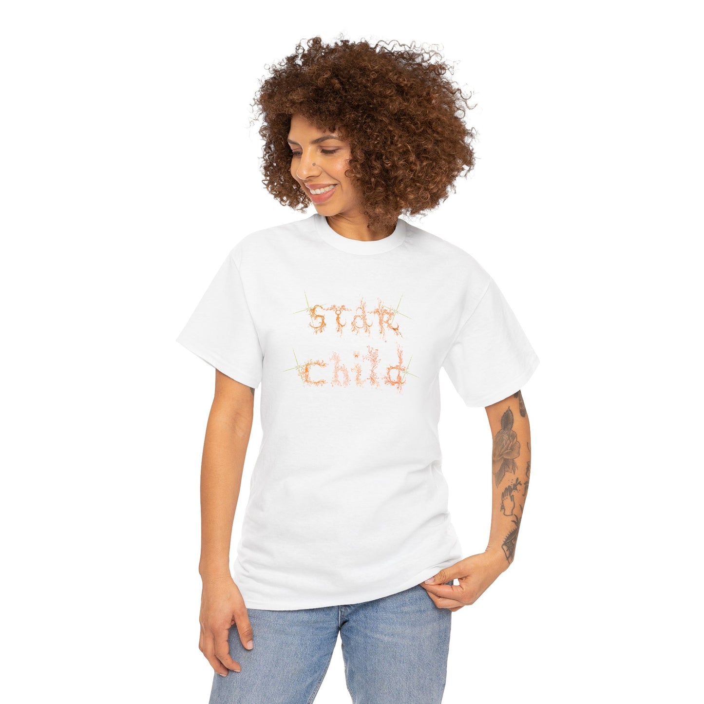 Star Child -Unisex Heavy Cotton Tee
