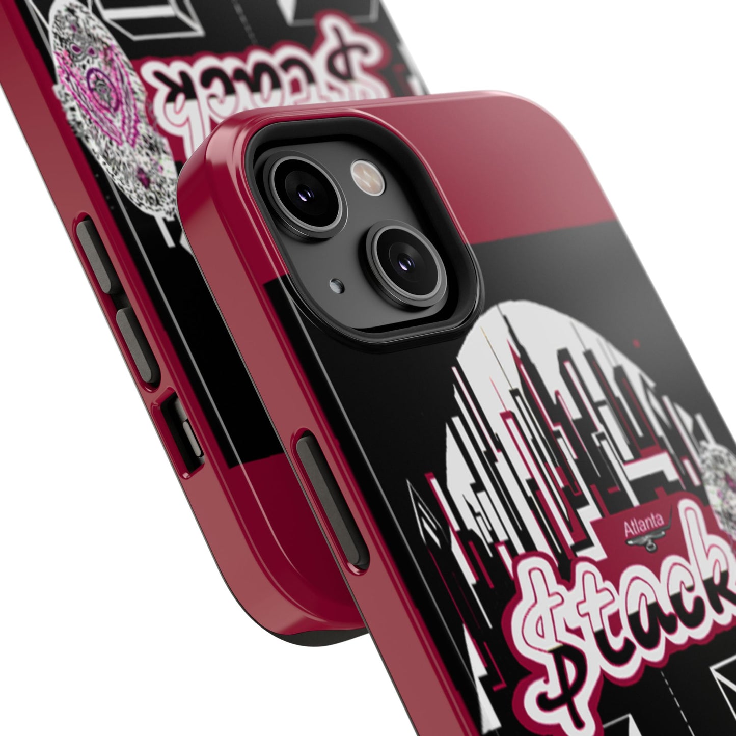 Stack-lanta 2!Remix Red Supreme Authority Iphone ONLY -Impact-Resistant Cases