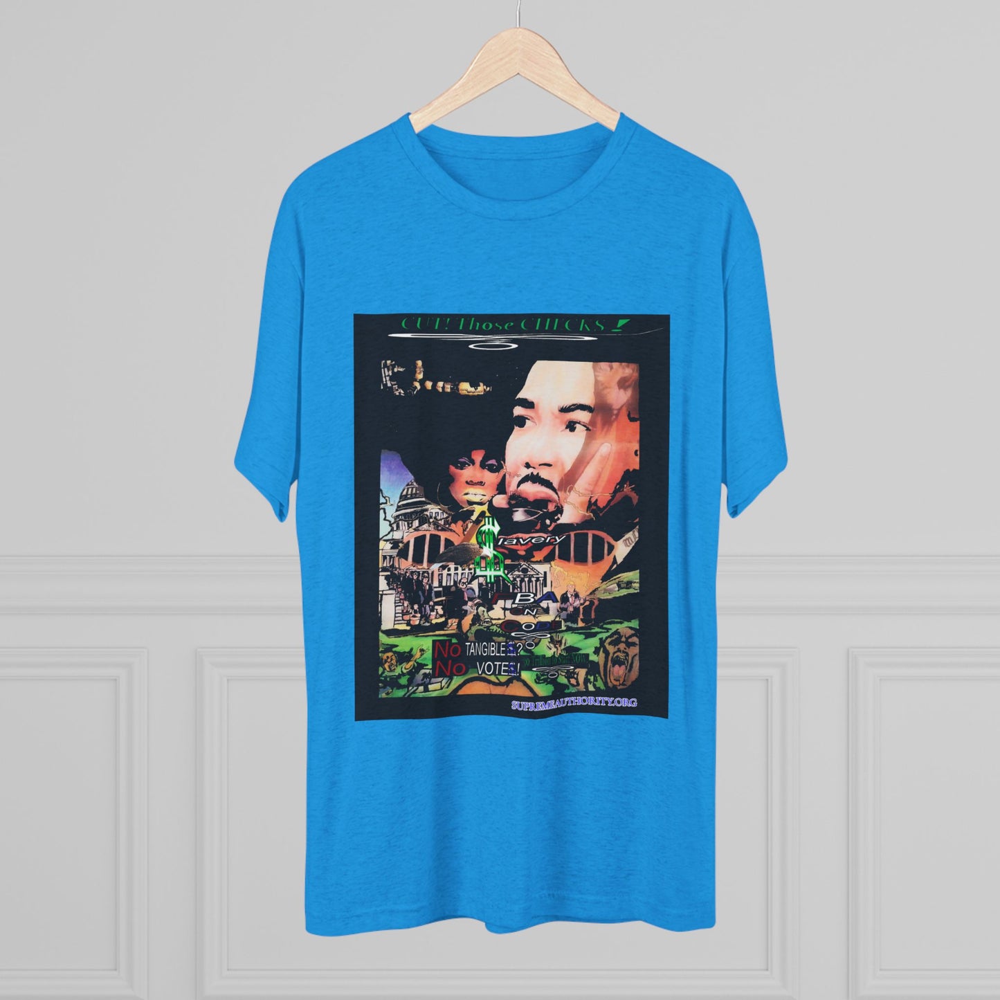 FBA On Code 1 -Unisex Tri-Blend Crew Tee