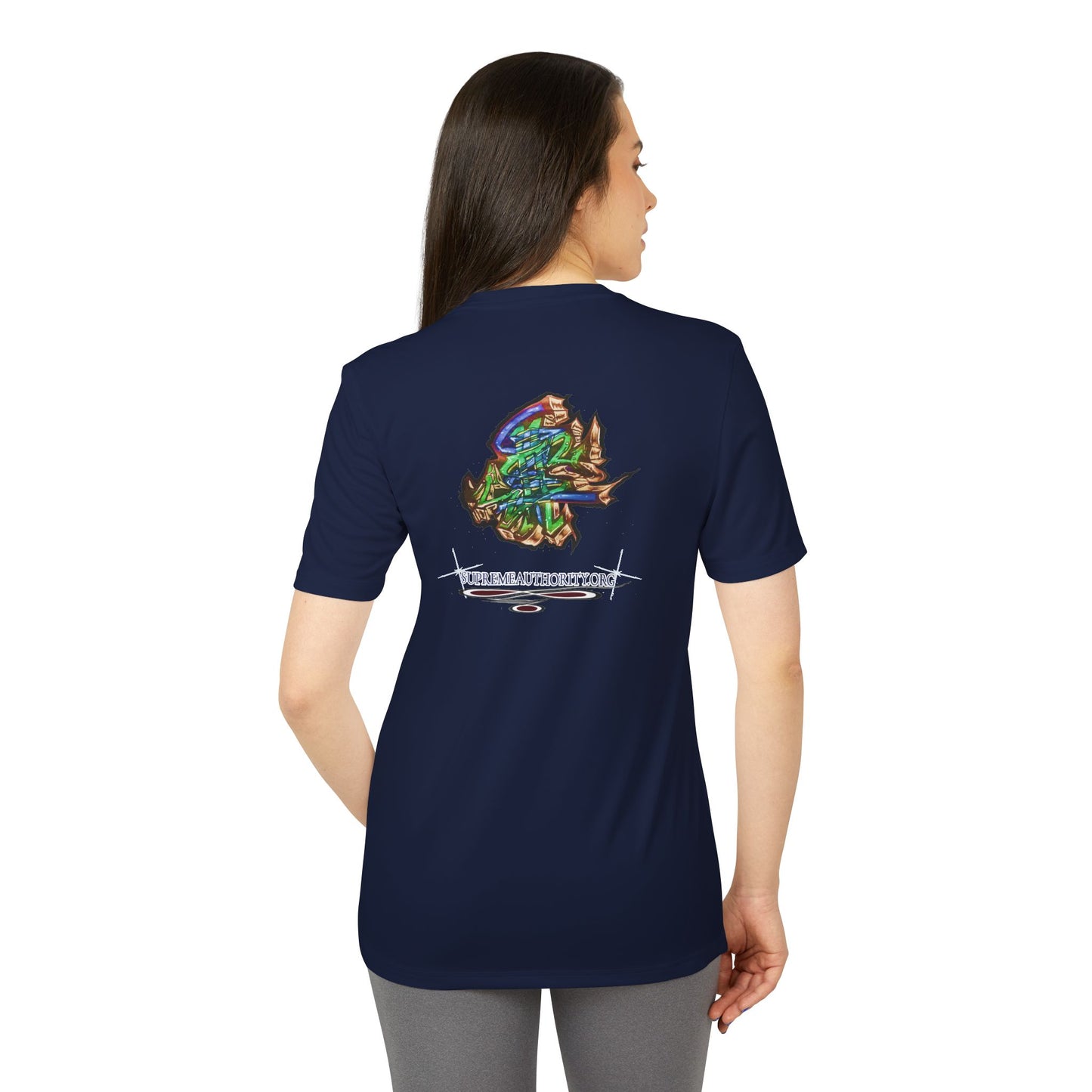 Stack-lanta! Get Money! Graffiti Remix! Supreme Authority - adidas Unisex Sport T-shirt