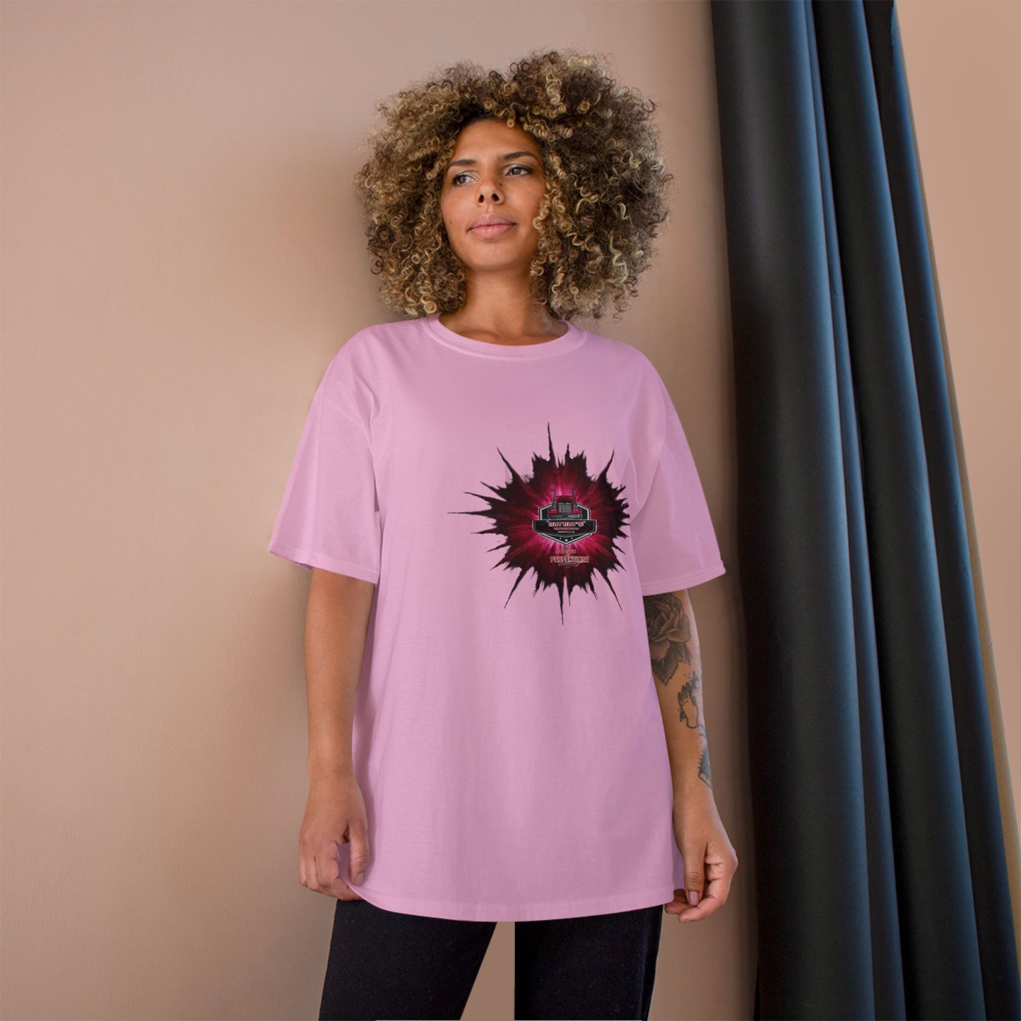 Ray Ray Trucking LLC Blazed Champion T-Shirt