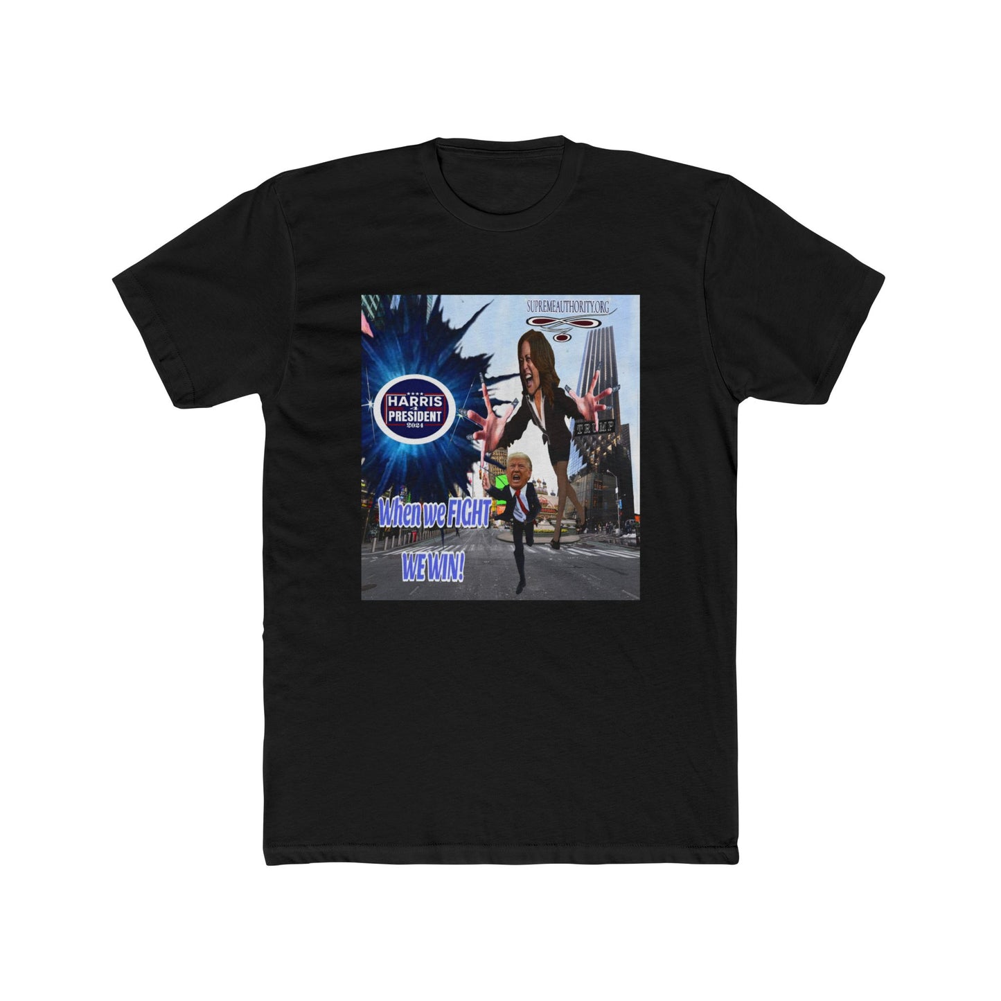 Kamala Giant 2 - Unisex Cotton Crew Tee