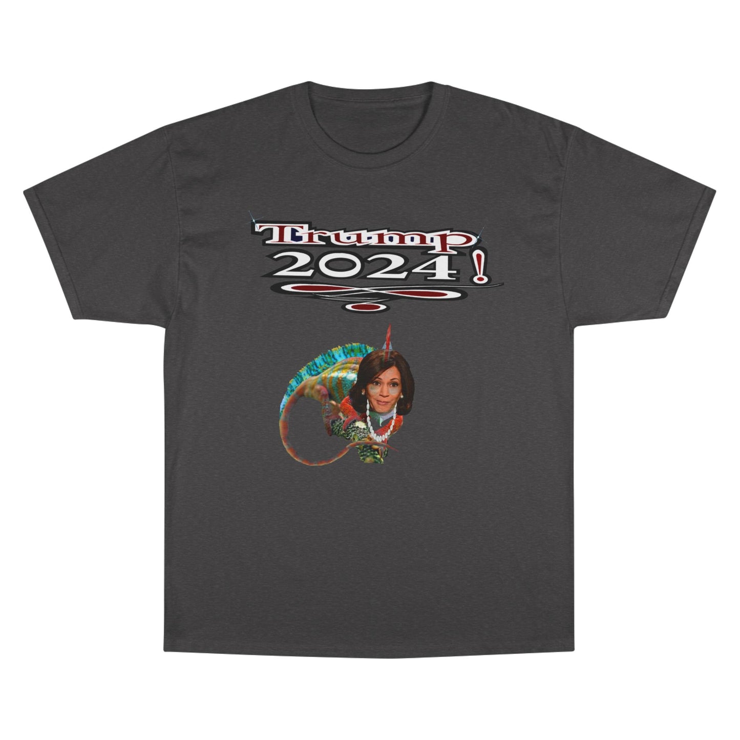 Trump Kamala Chameleon - Champion T-Shirt