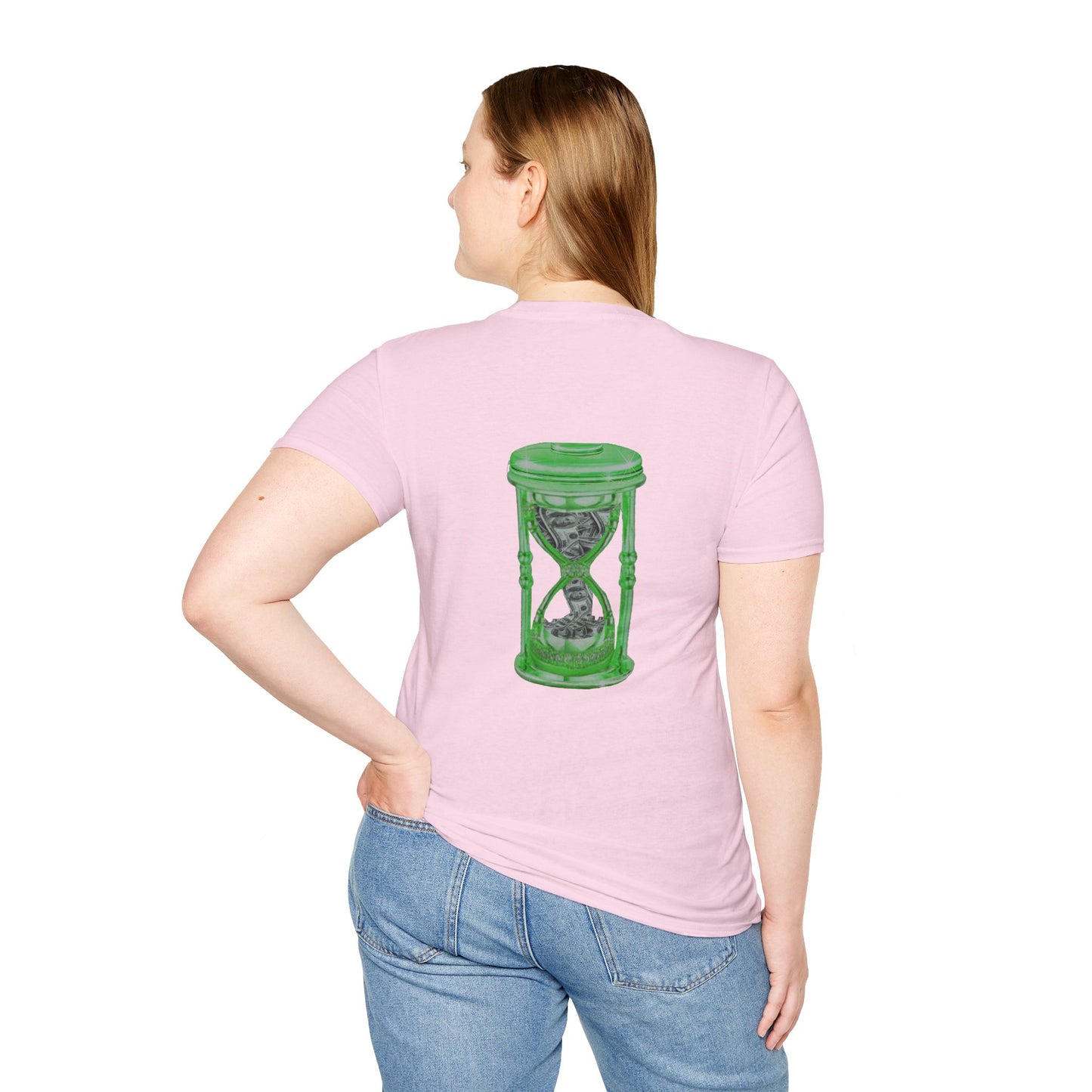MY Time is MONEY Green - Unisex Softstyle T-Shirt