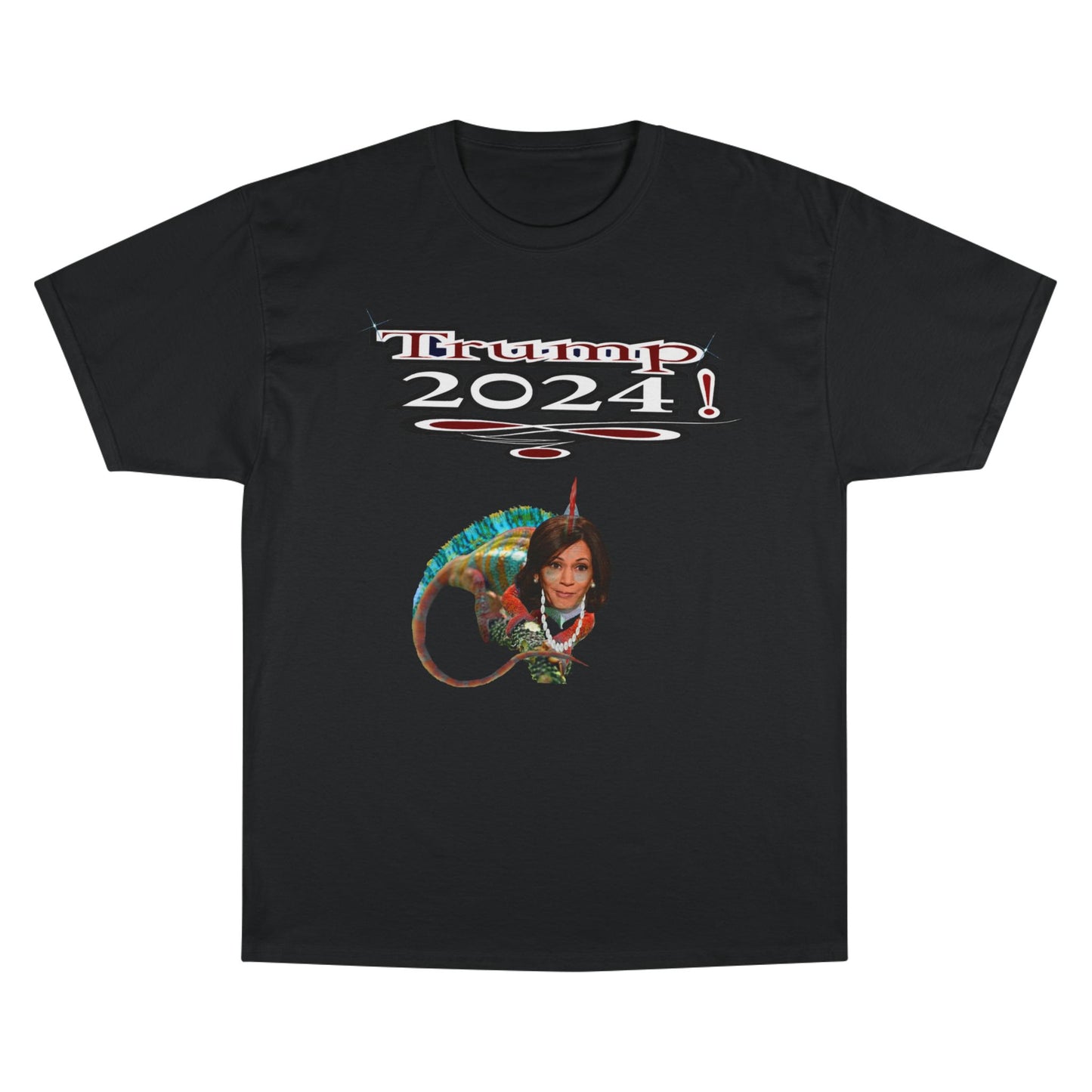 Trump Kamala Chameleon - Champion T-Shirt