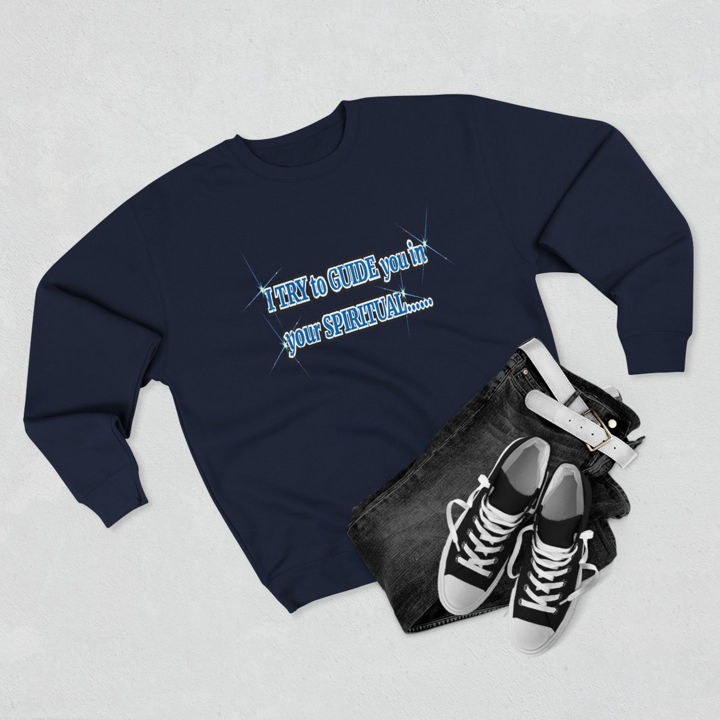 spiritual miracle - Unisex Crewneck Sweatshirt