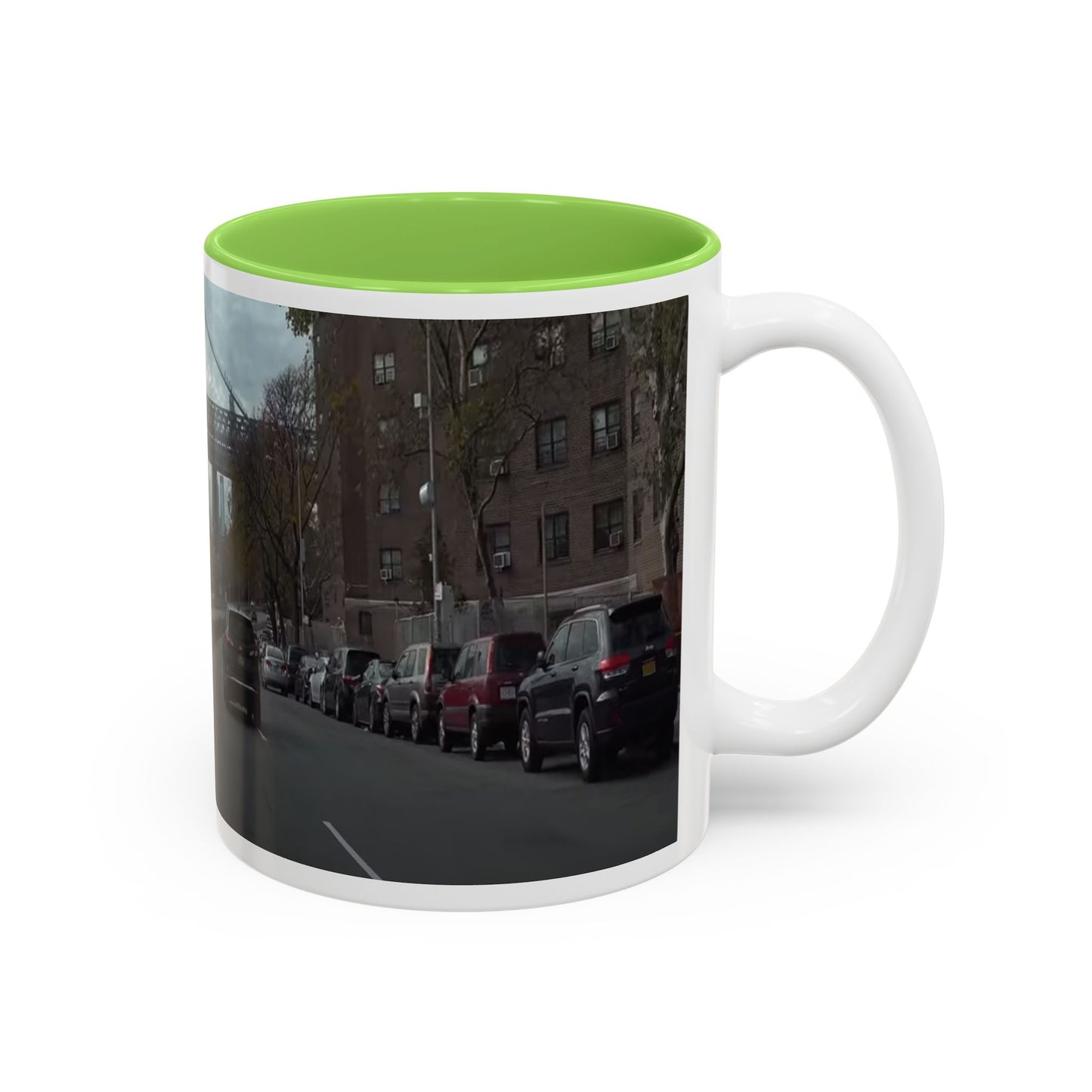 SAVE The KITTIES (Cat rescue fund raiser )-Two-Tone Accent Mug (11oz, 15oz)