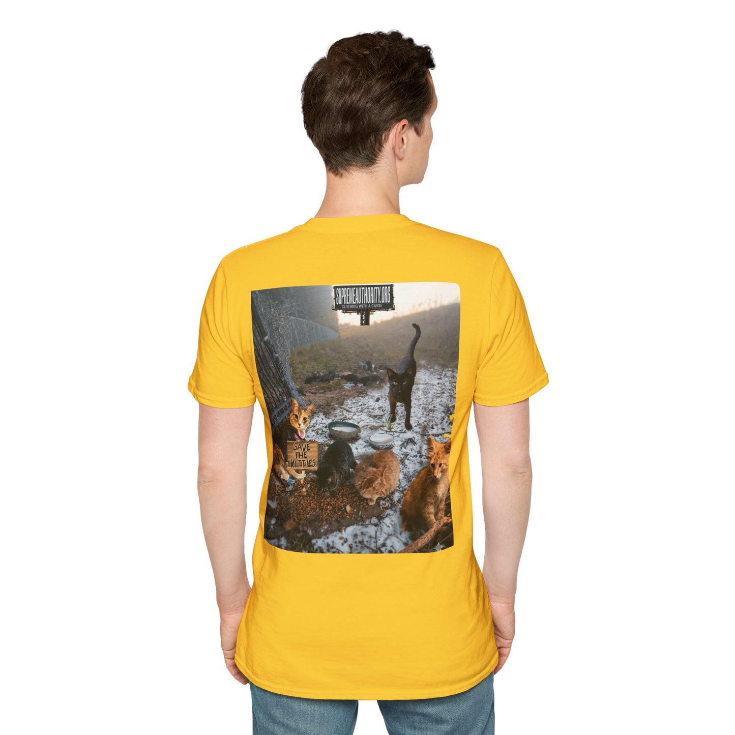 SAVE THE KITTIES 2 - Unisex Soft style T-Shirt