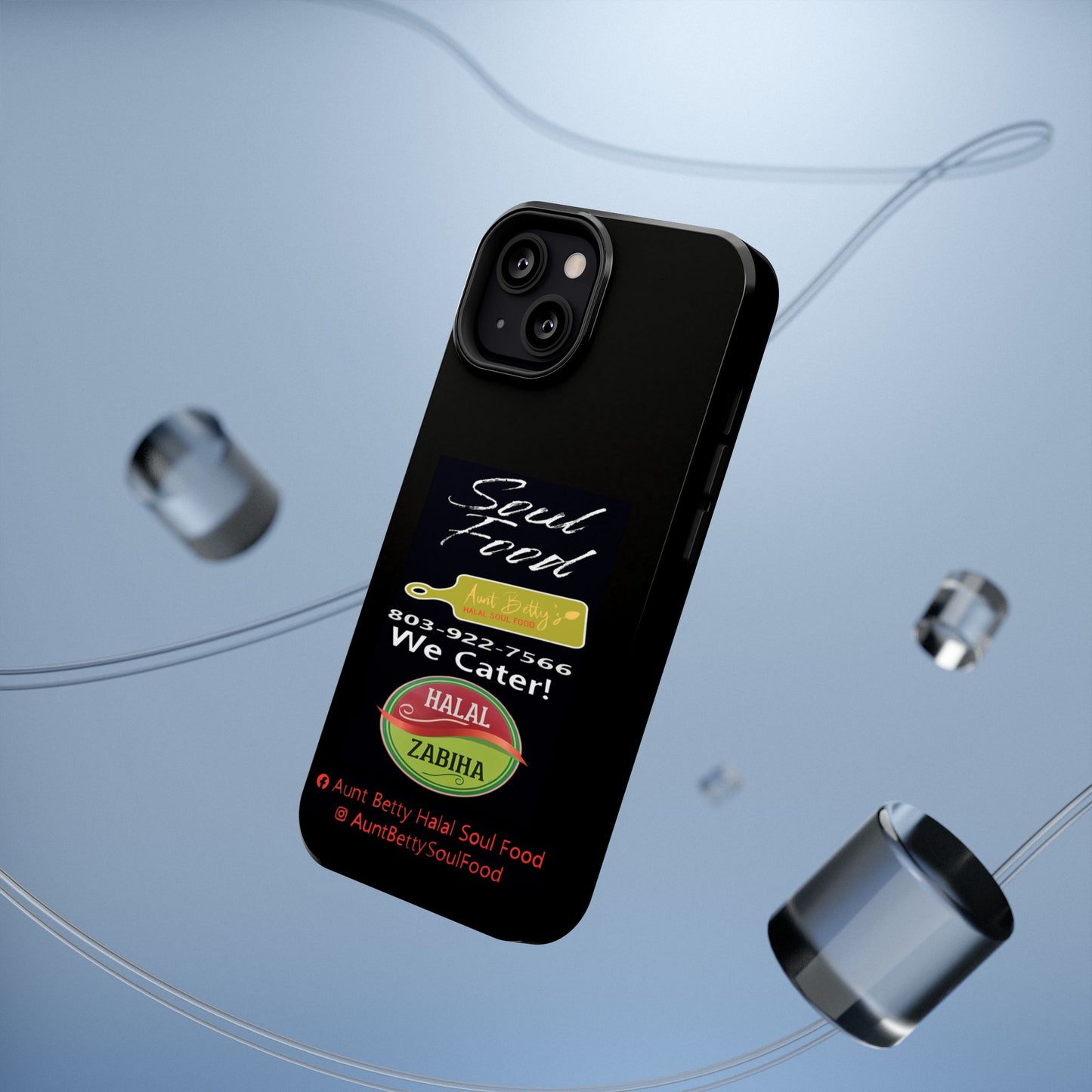 Aunt Betty's Soul Food - Custom - Iphones ONLY - Impact-Resistant Cases