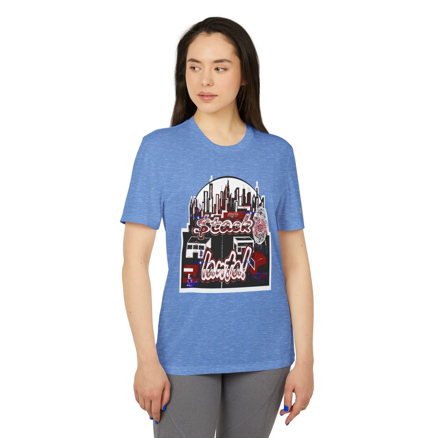 Stack-lanta! Get Money! Graffiti Remix! Supreme Authority - adidas Unisex Sport T-shirt