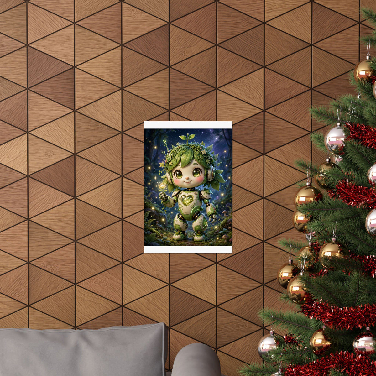 JUNIPER — Small Friends, Big Adventures — Kids Room Poster