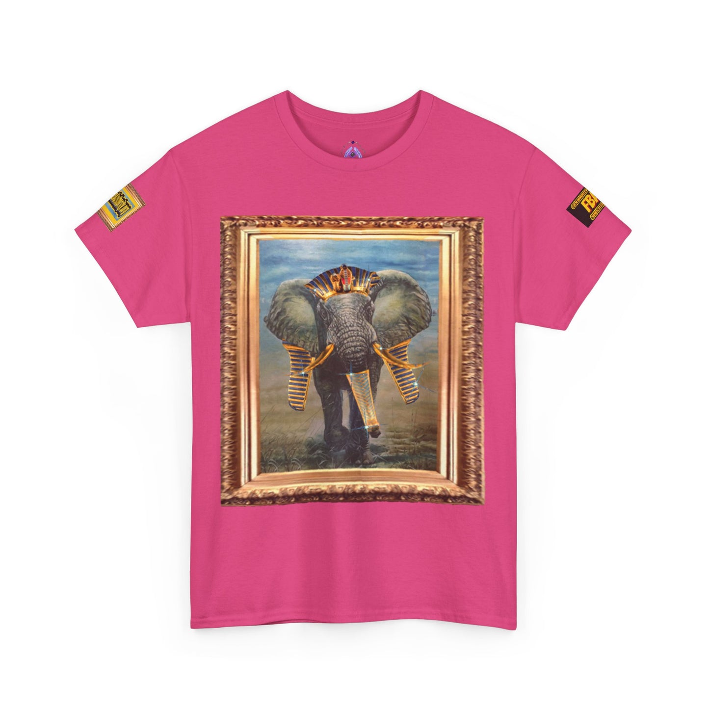 African elephant remix FBA 100 By Supreme Authority -Unisex Heavy Cotton Tee