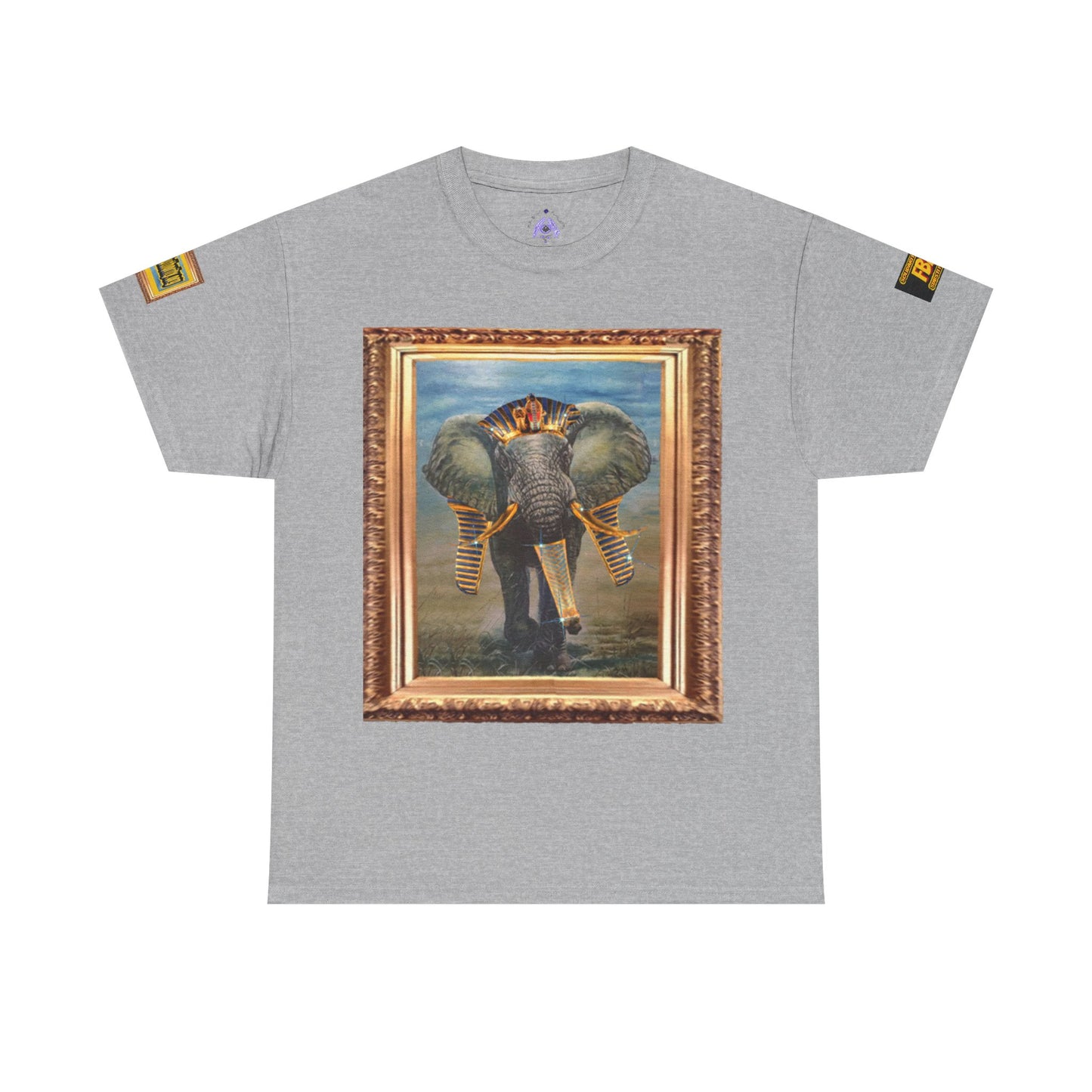 African elephant remix FBA 100 By Supreme Authority -Unisex Heavy Cotton Tee