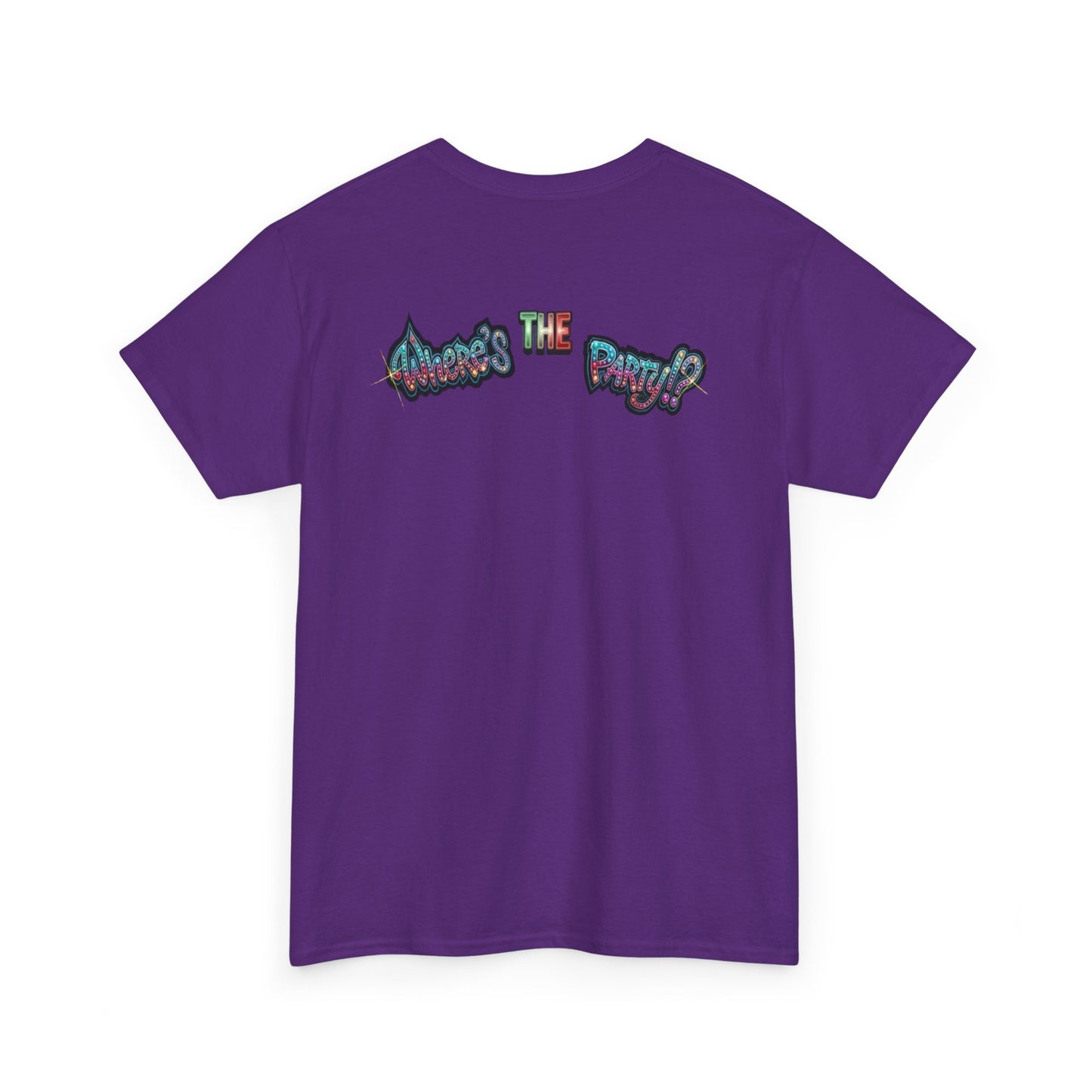 Where's The Party Italian Remix- Supreme Authority -Unisex Heavy Cotton Tee