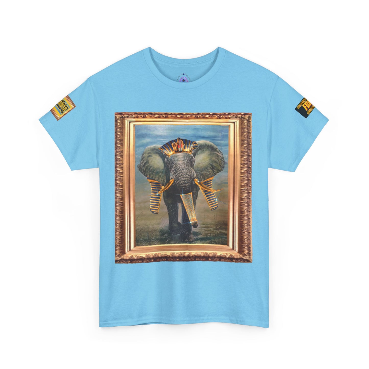 African elephant remix FBA 100 By Supreme Authority -Unisex Heavy Cotton Tee