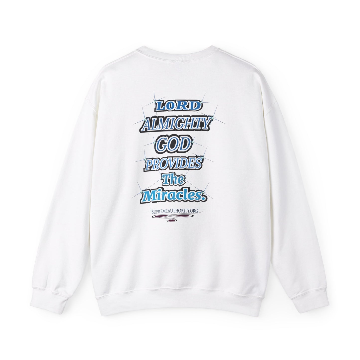 Spiritual Miracle for Pastors Supreme Authority - Unisex Heavy Blend™ Crewneck Sweatshirt