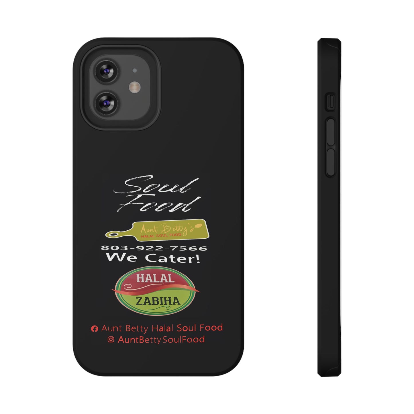 Aunt Betty's Soul Food - Custom - Iphones ONLY - Impact-Resistant Cases