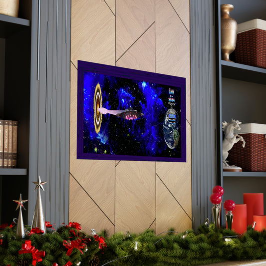 Miami Alien Mall 1 Matte Horizontal Posters
