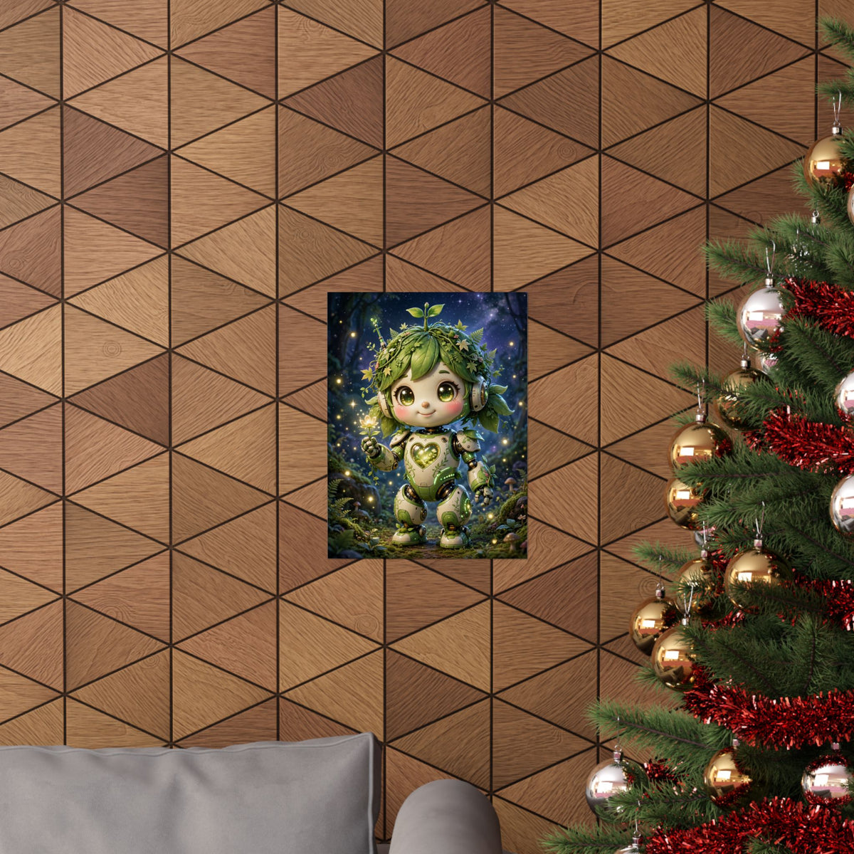 JUNIPER — Small Friends, Big Adventures — Kids Room Poster