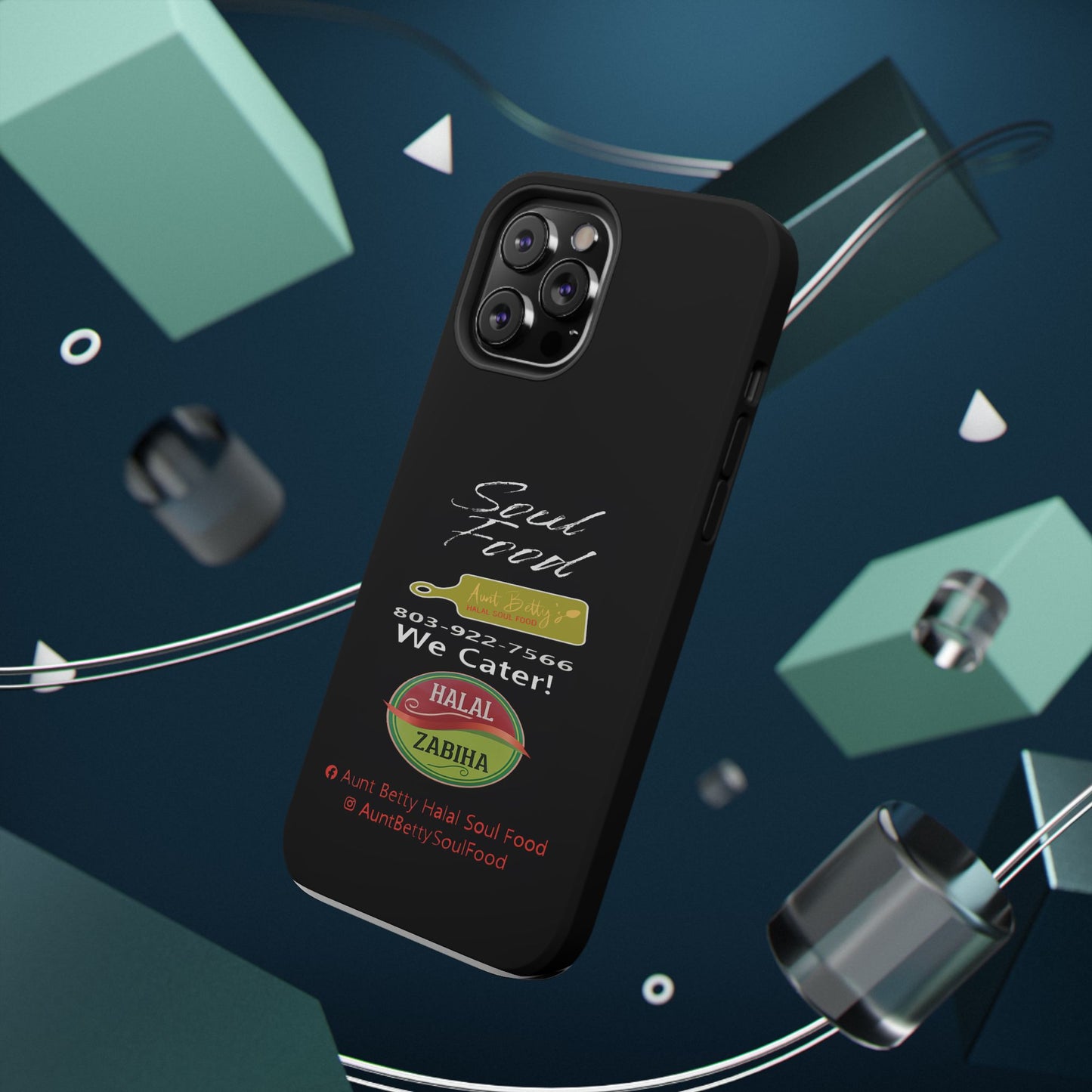 Aunt Betty's Soul Food - Custom - Iphones ONLY - Impact-Resistant Cases