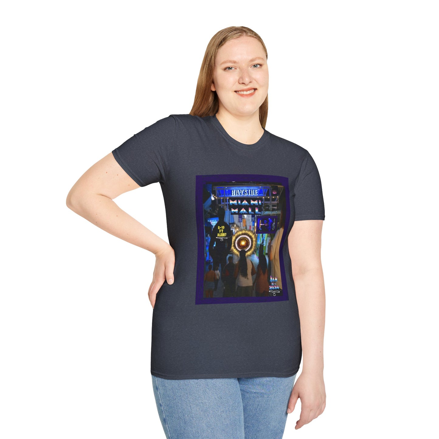 Miami Alien Mall 2 - Unisex Softstyle T-Shirt