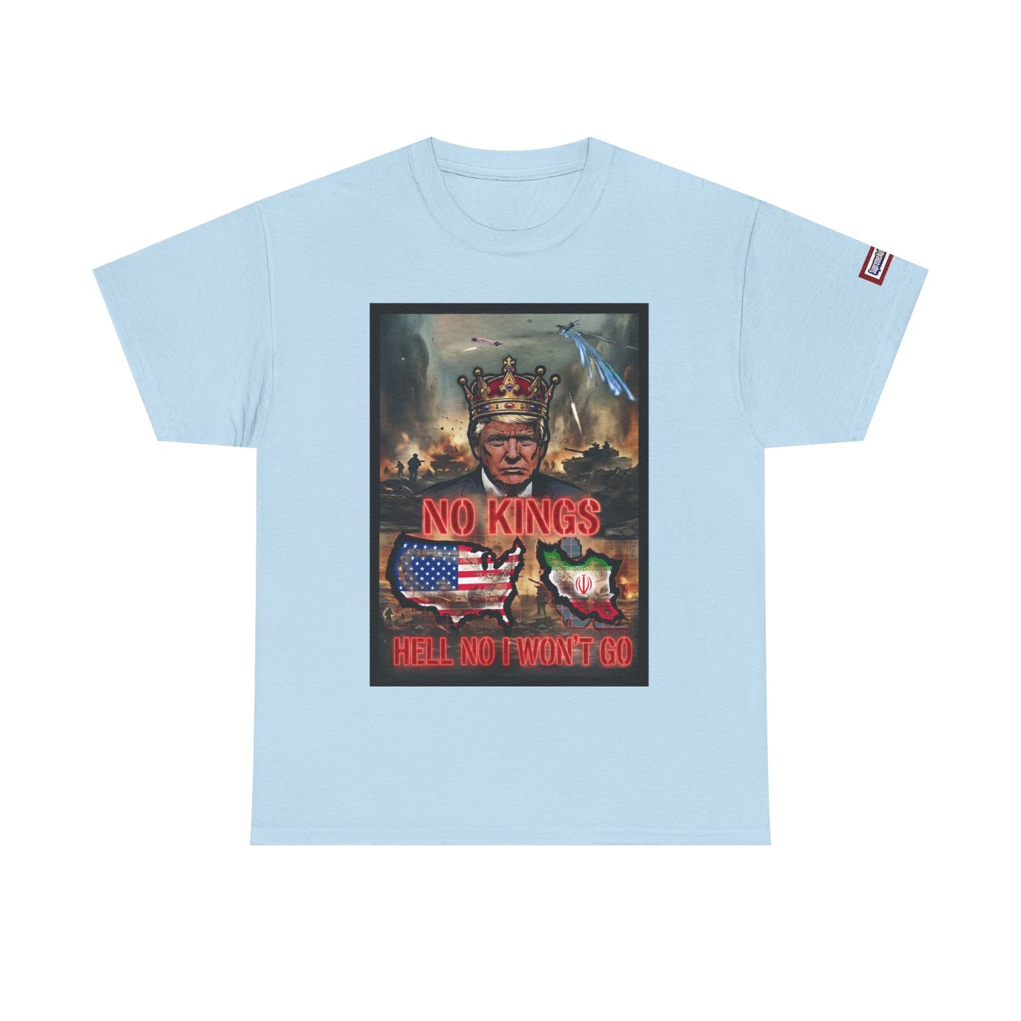 NO KINGS Banger Remix -Unisex Heavy Cotton Tee
