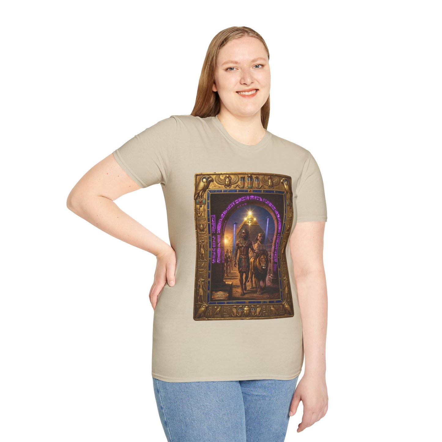 Ancient  Art 4 Supreme Authority -Unisex Softstyle T-Shirt