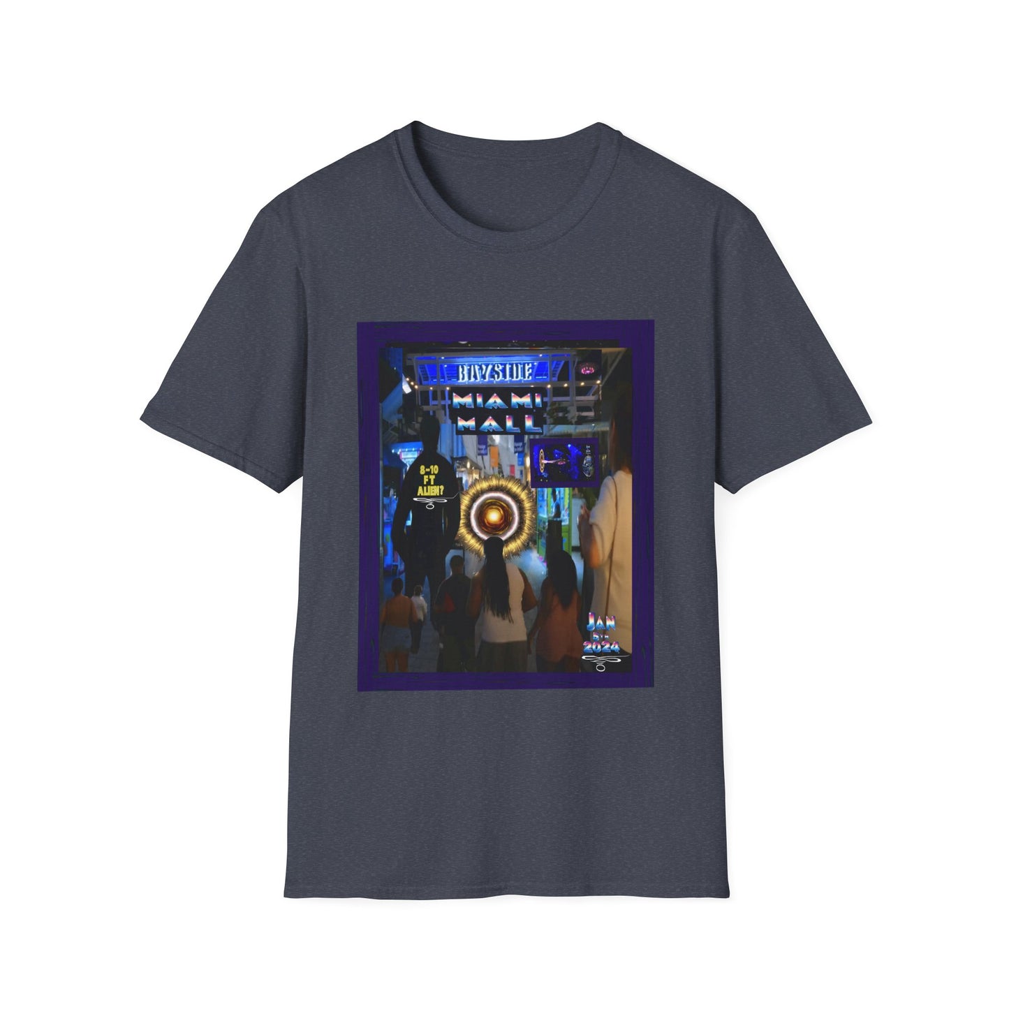 Miami Alien Mall 2 - Unisex Softstyle T-Shirt