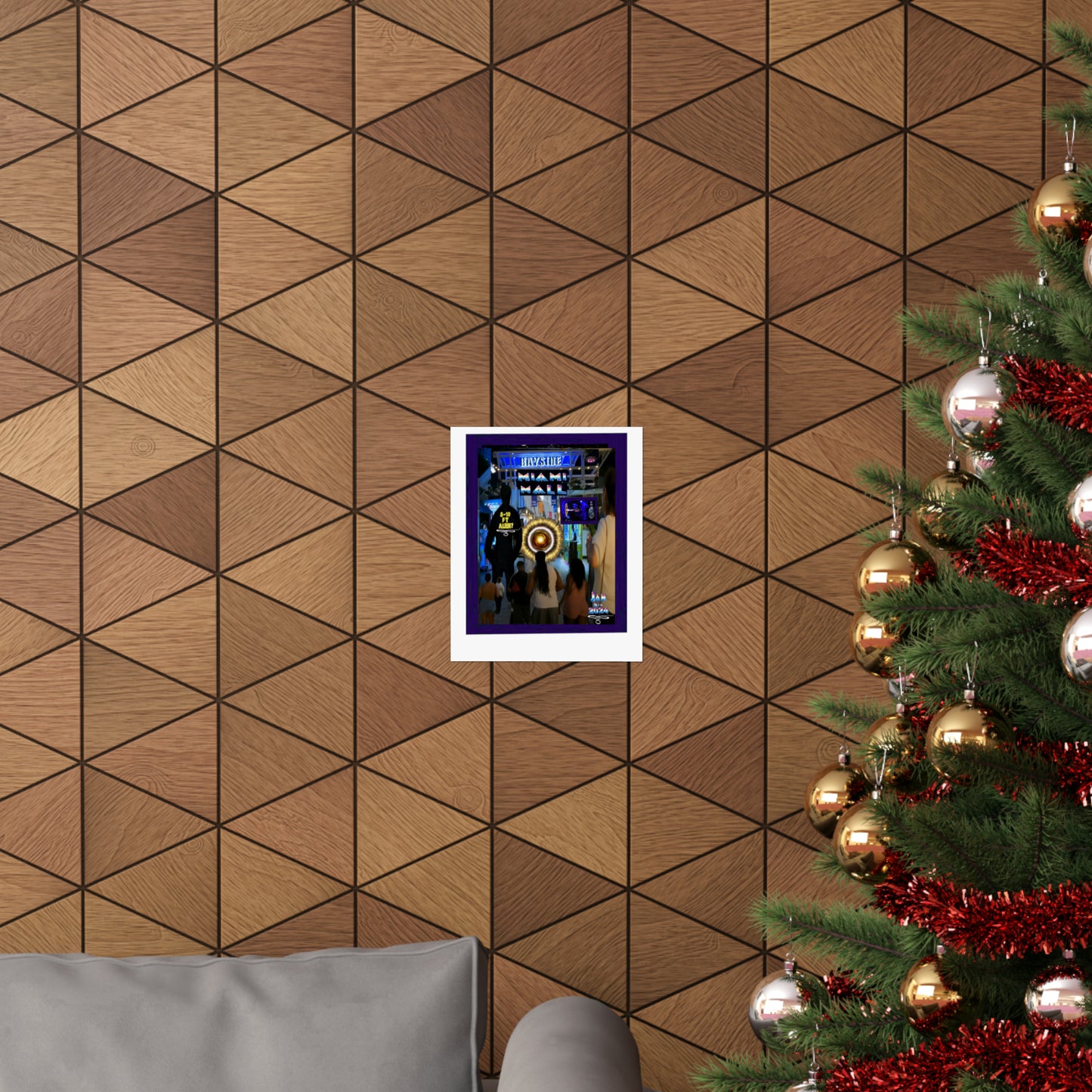 Copy of Miami Alien Mall 2 Matte Vertical Posters