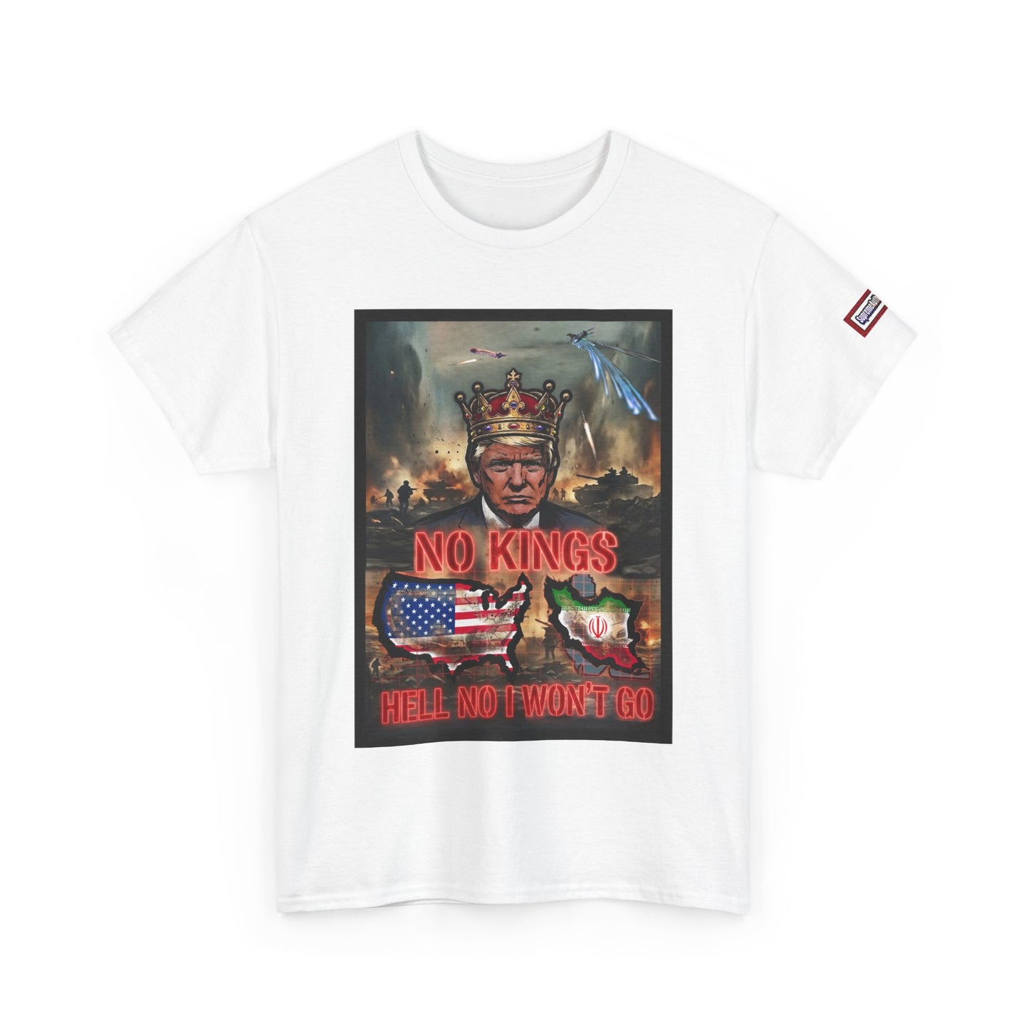 NO KINGS Banger Remix -Unisex Heavy Cotton Tee