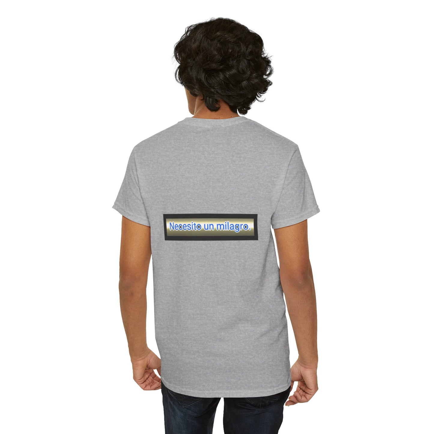 Necesito un Milagro - Unisex Heavy Cotton Tee