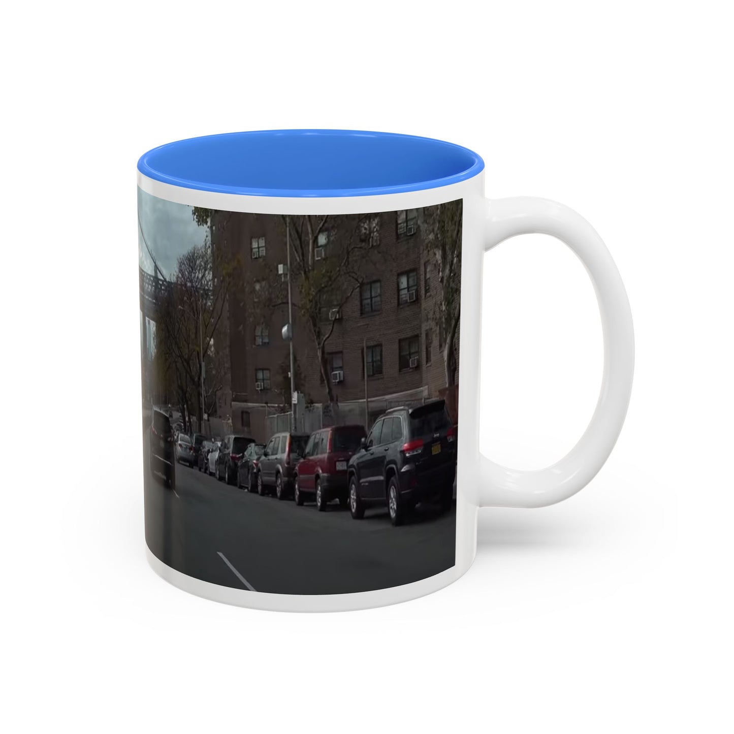SAVE The KITTIES (Cat rescue fund raiser )-Two-Tone Accent Mug (11oz, 15oz)