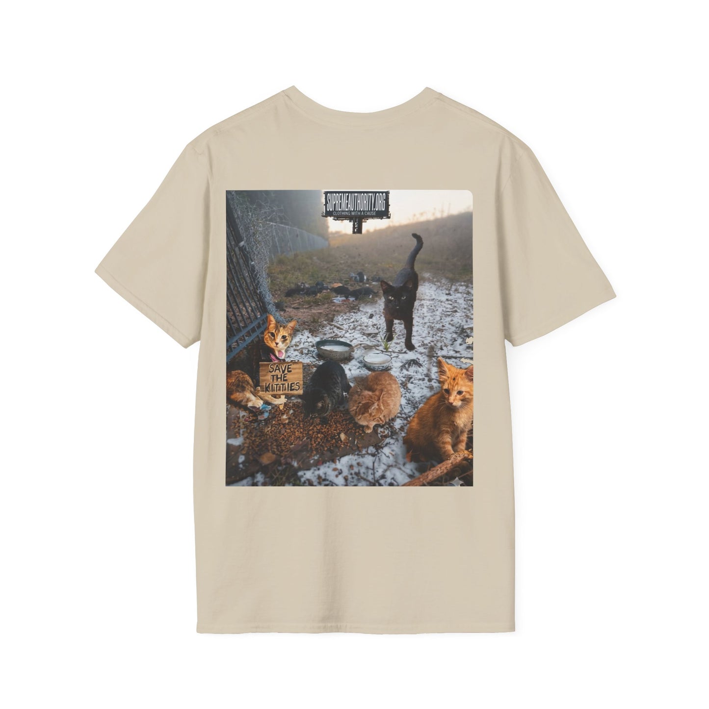 SAVE THE KITTIES 2 - Unisex Soft style T-Shirt